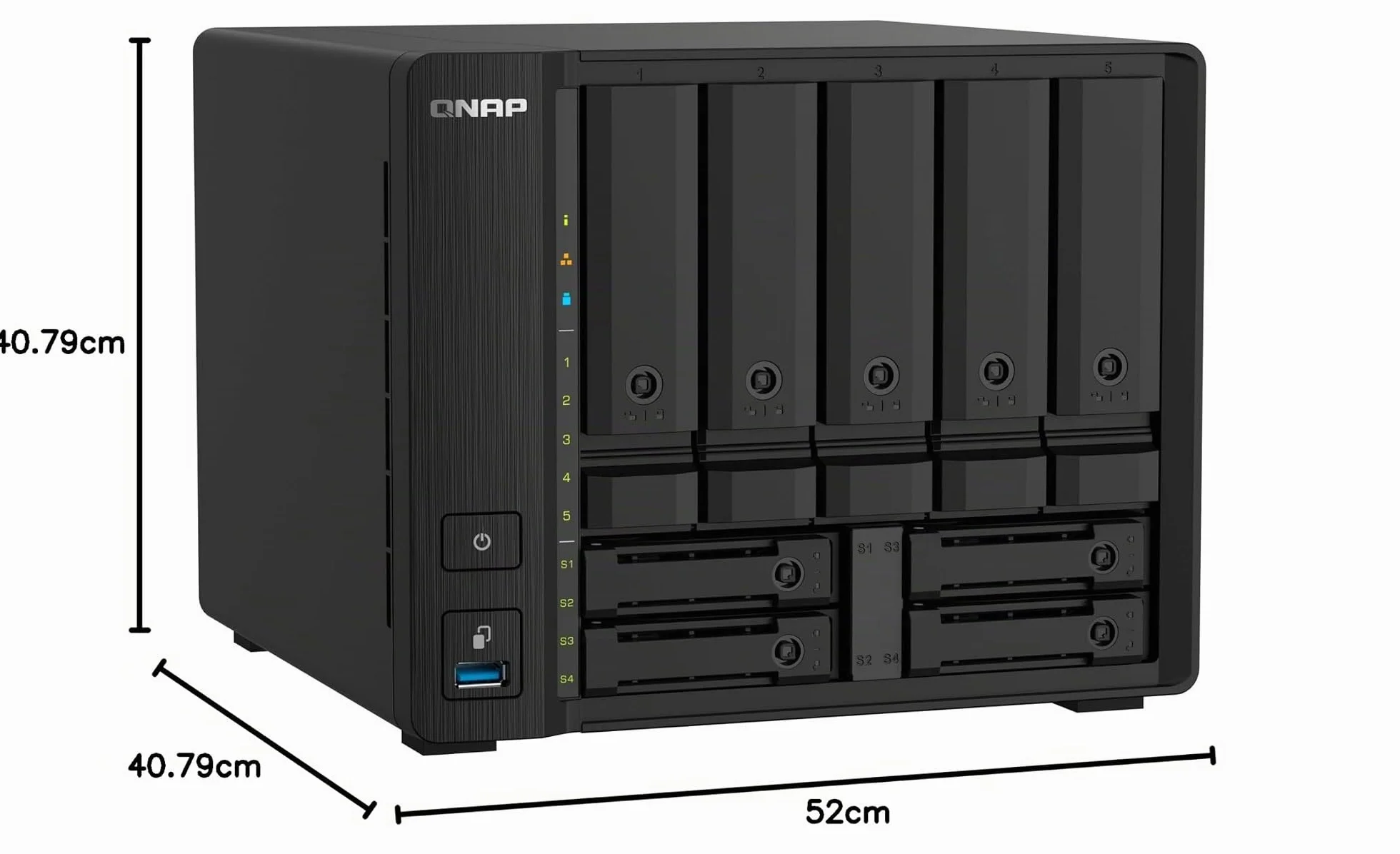 QNAP TS-932PX-4G Serveur NAS 9 Baies