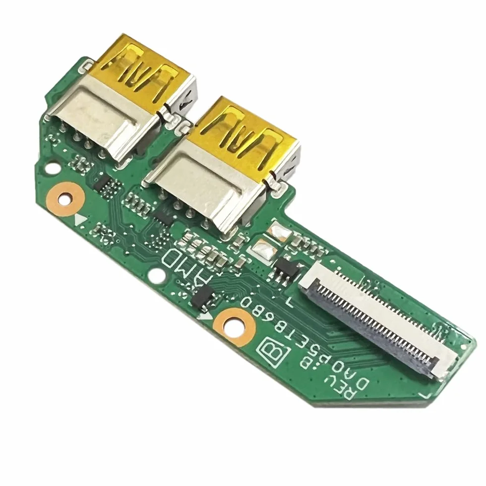 Gintai Doppia Scheda USB con Pulsante di accensione per HP 15-EF 15-DY 15-FQ 15-EQ 15S-EQ 15S-FQ L84052-001 L63580-001 L84052-001 DA0P5ETB6B0 DD00P5TB6D0 DA0P5DTB8B0