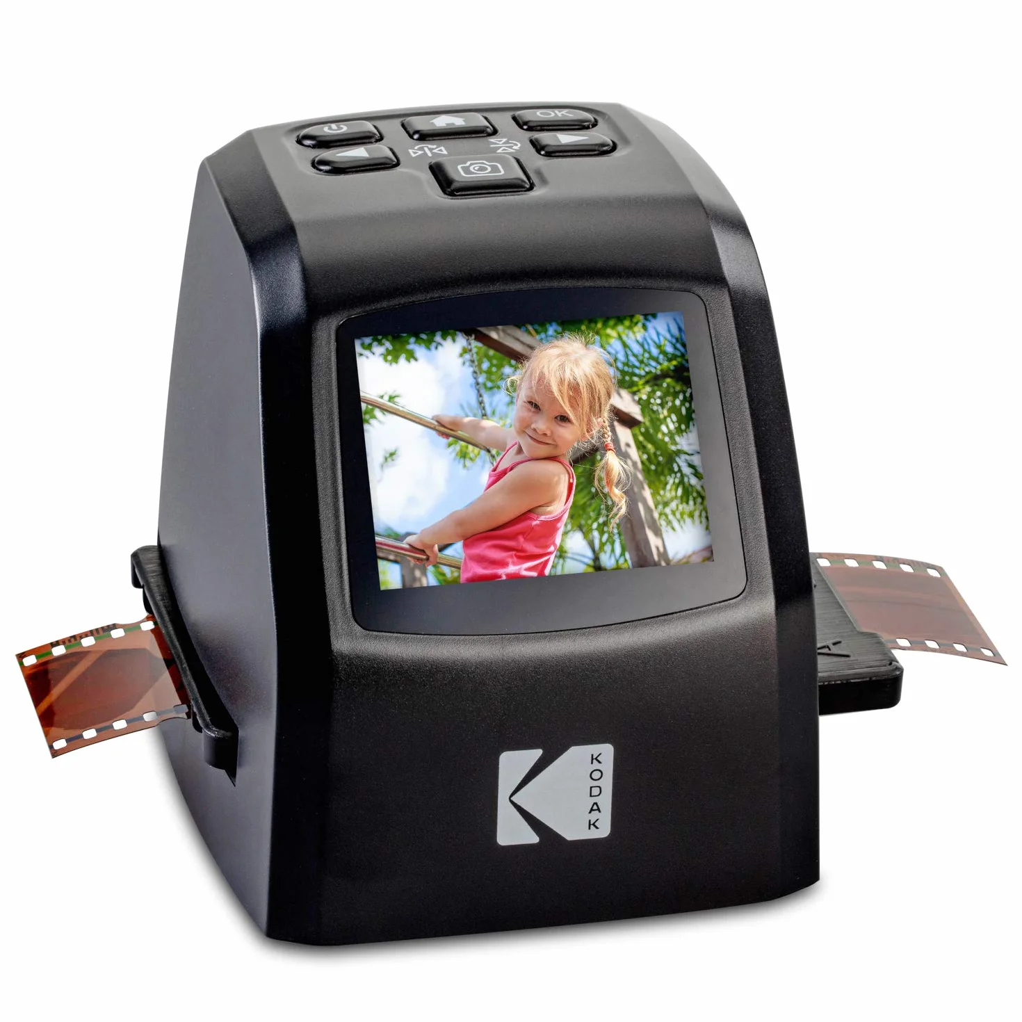 Kodak Mini Scanner Digitale Pellicole Diapositive Nero