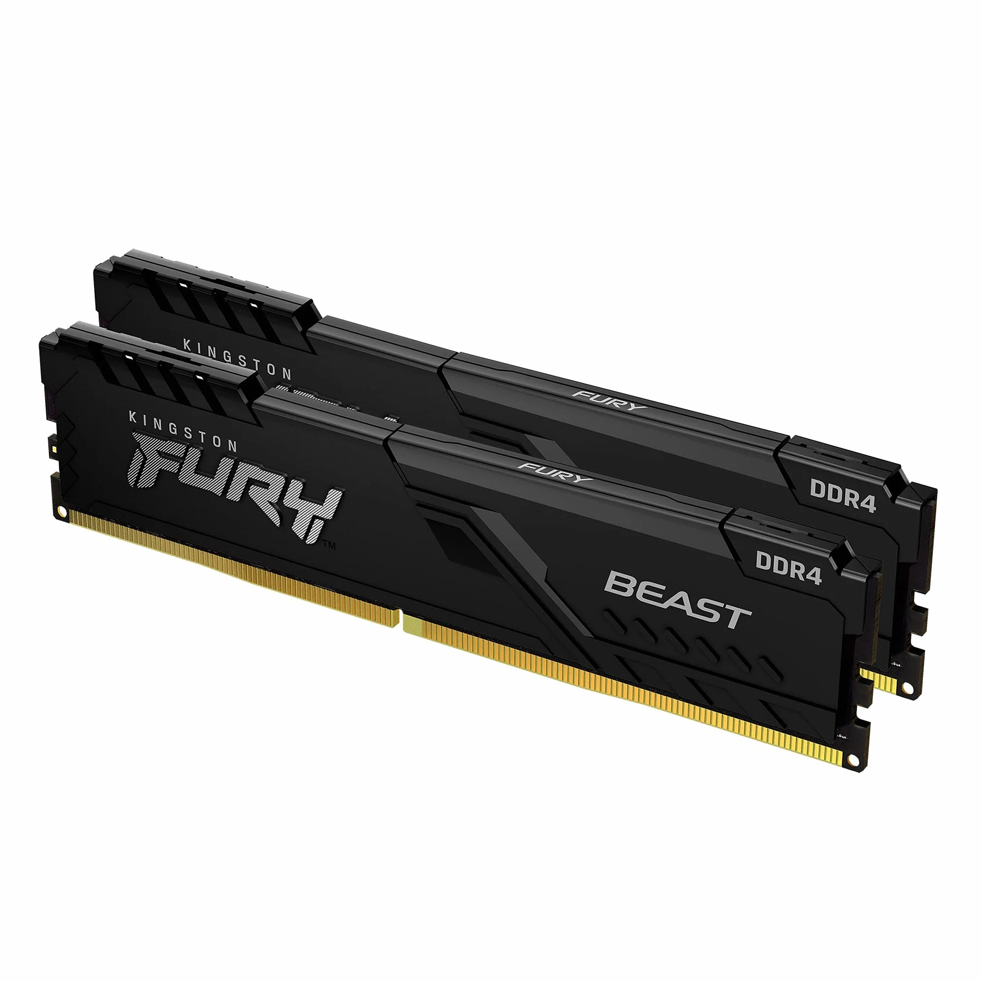 Kingston Kit di memoria FURY Beast 16 GB (2 x 8 GB) 3200 MHz DDR4 CL16 per PC Kit de 2 KF432C16BBK2/16