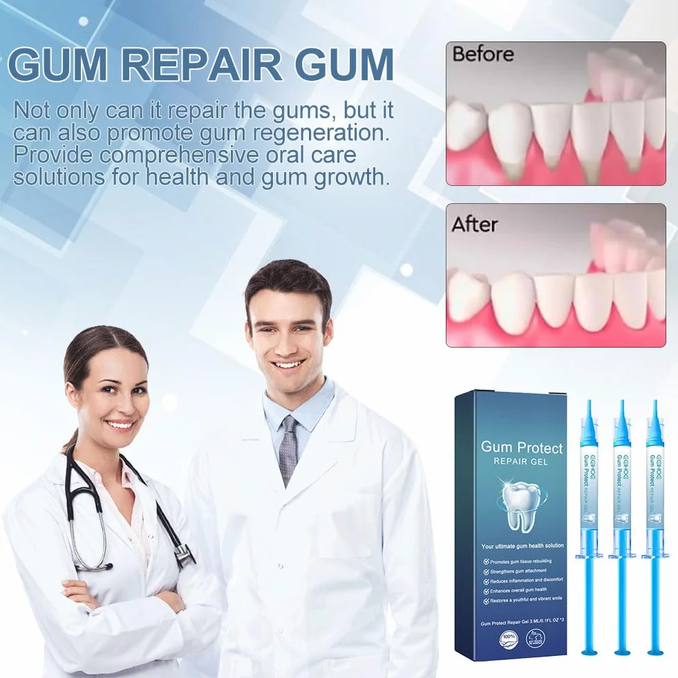 Gengivo Terapia Gel Trattamento Cura Gengive Ricrescita