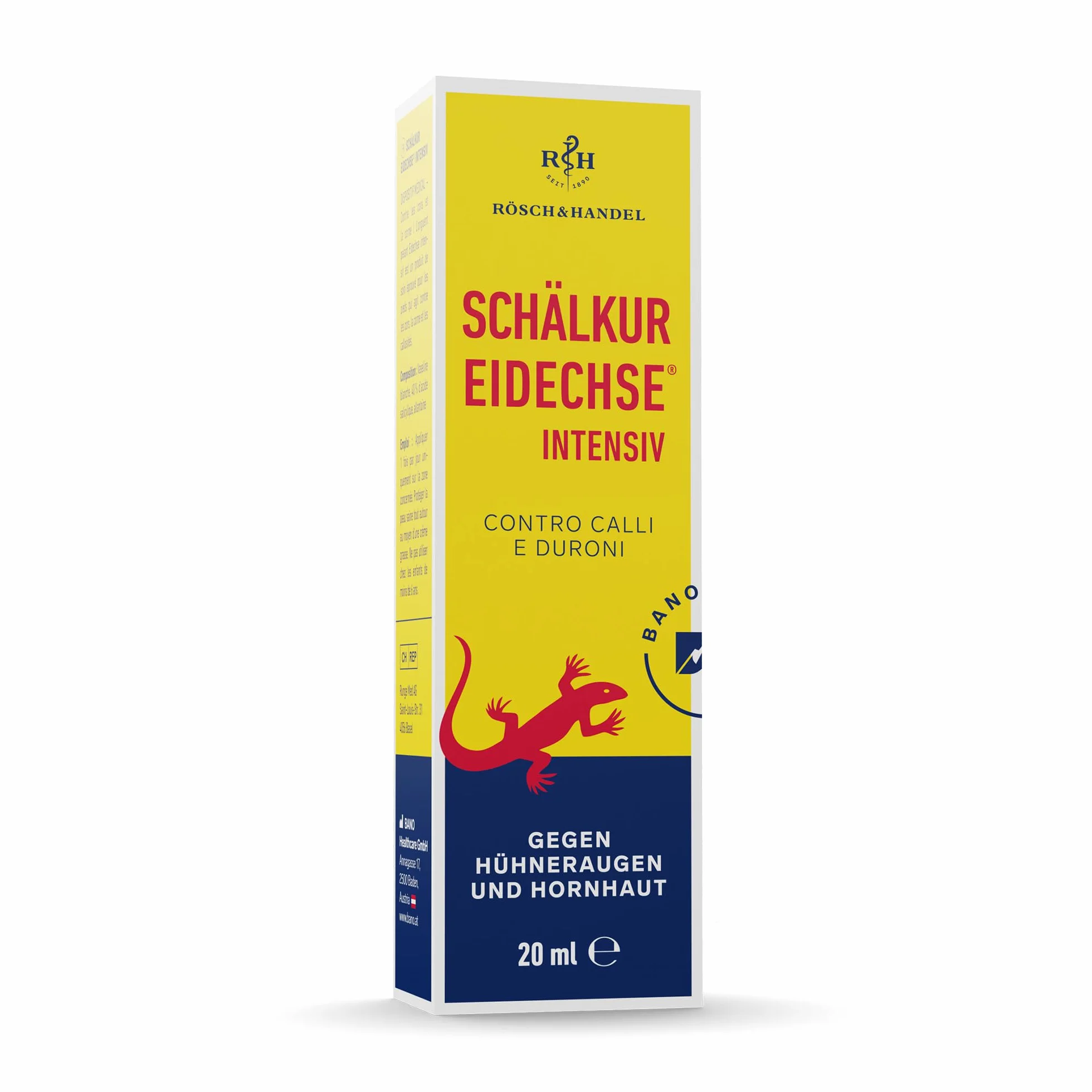 Rösch und Handel Schälkur Eidechse intensiv 40% acido salicilico cura esfoliante