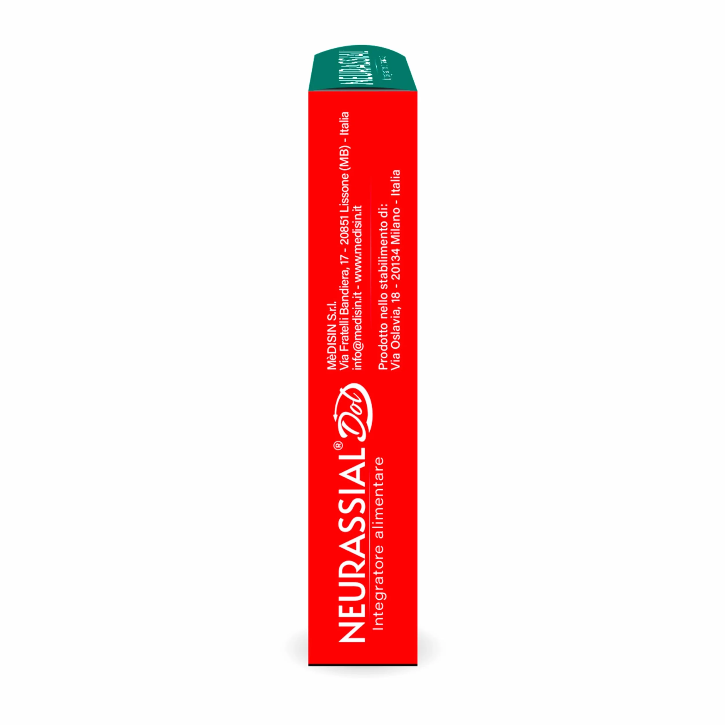 NEURASSIAL DOL Integratore alimentare Acido Alfa Lipoico L-acetilcarnitina Zenzero Acmella Vitamina E Vitamina B6 20 Compresse