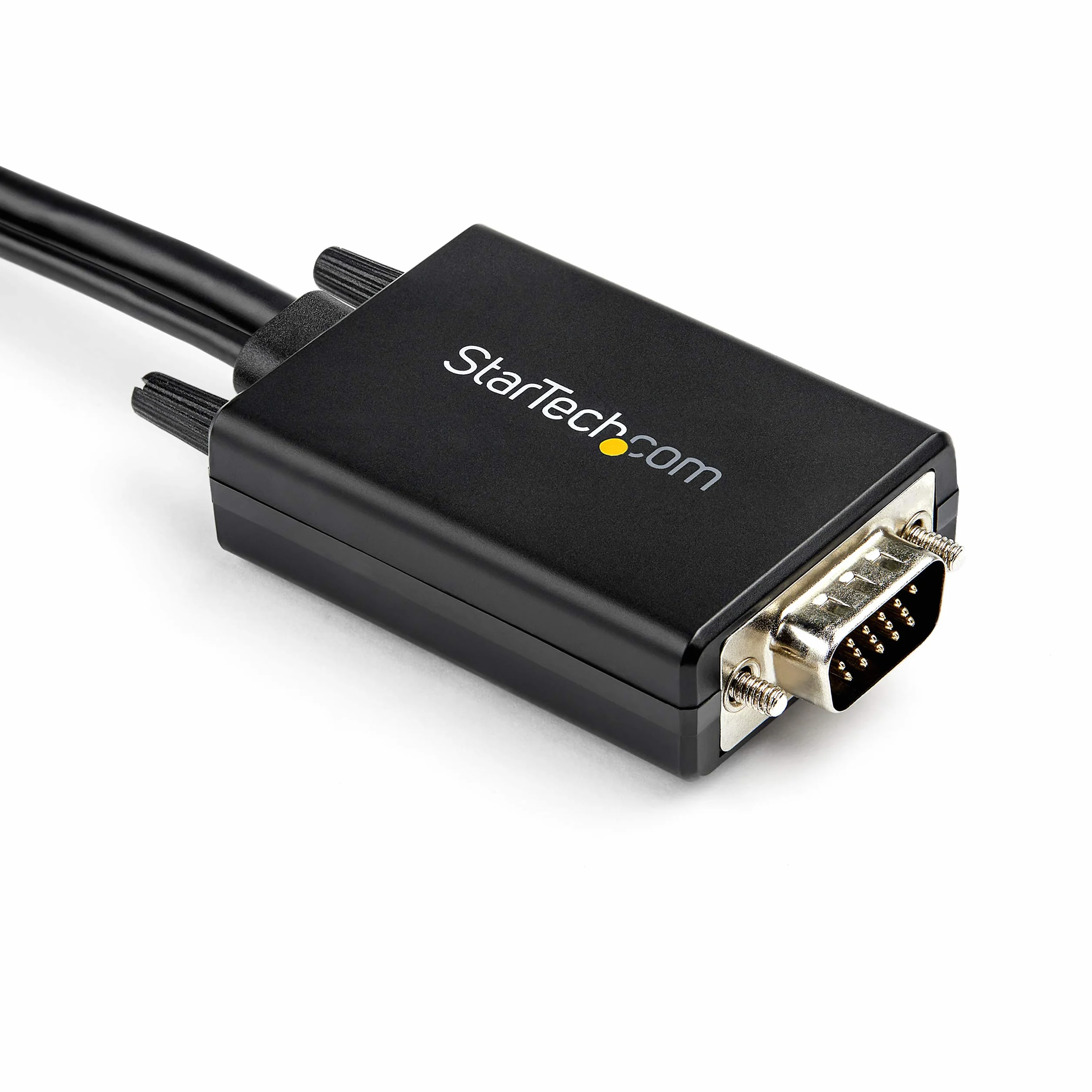 StarTech.com Cavo adattatore da VGA a HDMI da 2 m, Alimentazione via USB, 1080p -Convertitore attivo VGA (M) a HDMI (M) (VGA2HDMM2M)