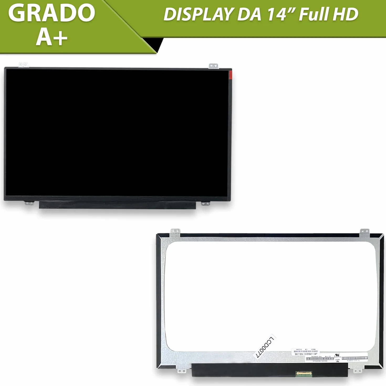 new net Pannello LCD Schermo Display Compatibile con Lenovo ThinkPad X1 Carbon 2014 Gen 2 2015 Gen 3 20FB 20BS 20A8 20FC 2016 Gen 4 00HN820 20A7 20BT 00HN821 [ 14 Pollici - 1920x1080-30pin ]