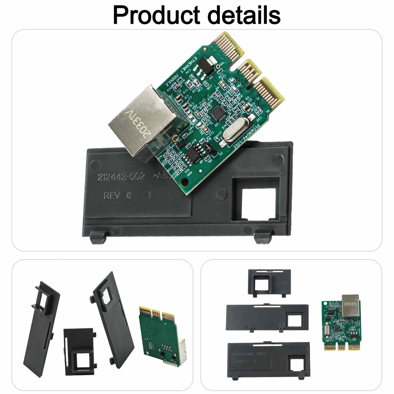 Scheda di rete cablata per Zebra ZD410/ZD420C/D/T modulo di aggiornamento Ethernet P1080383442
