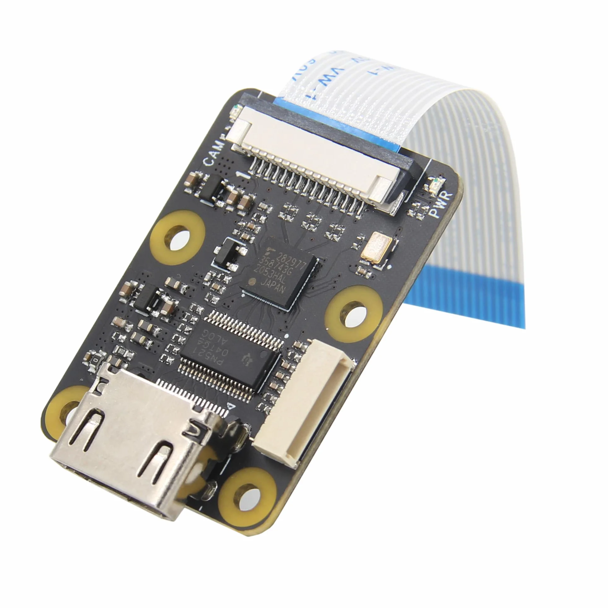 Geekworm Raspberry Pi Hdmi a CSI-2 Modulo X630 con chip TC358743, supporta fino a 1080p/25Fps per Raspberry Pi 4/3B +/3B/3A+/Pi Zero (W)/Pi Zero 2 W
