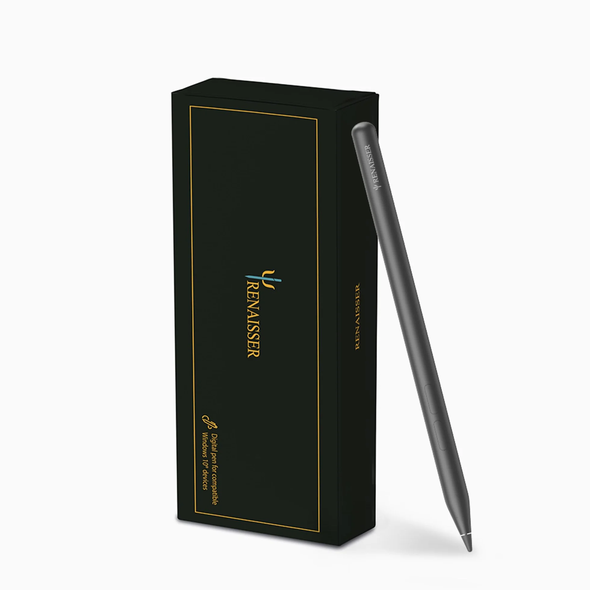 Taiwan RENAISSER Penna per Surface Raphael N520C, progettata a Houston, 4096 pressione e all'inclinazione, Surface pen compatibile con Surface Pro 3-12/Book/Studio/Go, super leggera, non magnetica