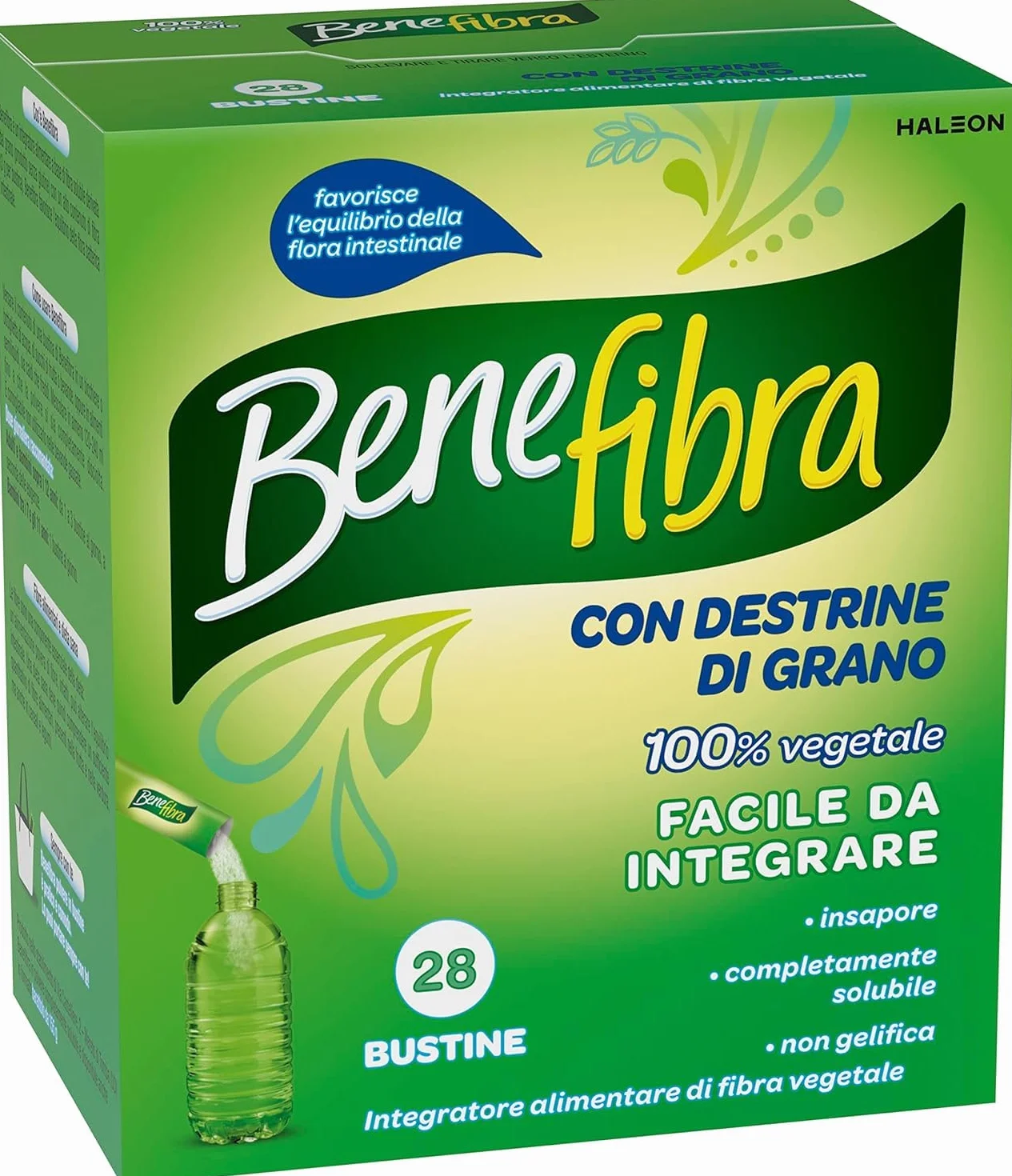Benefibra Integratore alimentare 28 bustine 3.5g destrine di grano