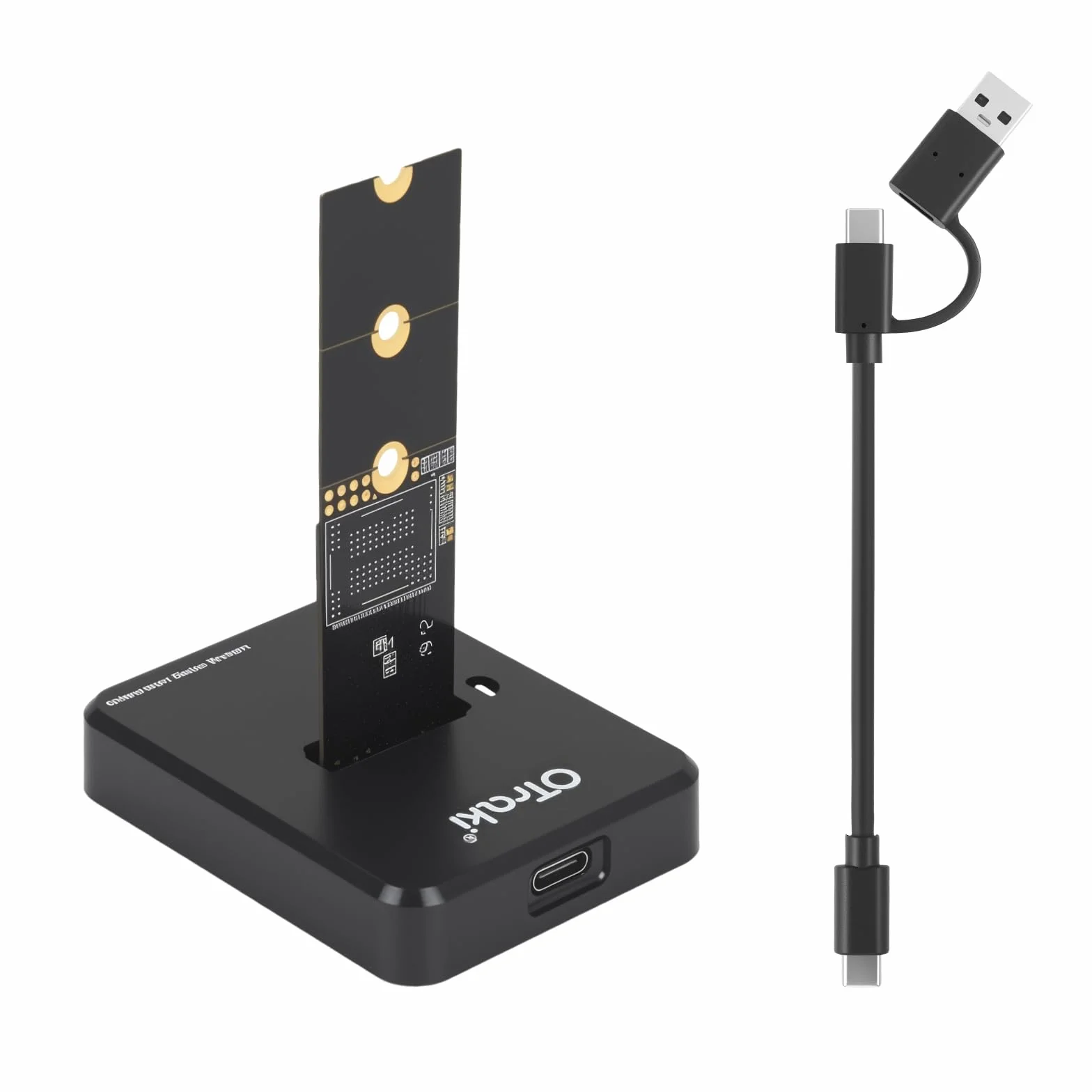 OTraki Docking Station M.2 NVMe SATA 10Gbps USB 3.1 Gen 2 Adapter M-Key B+M Key Dual Protocol 2230 2242 2260 2280