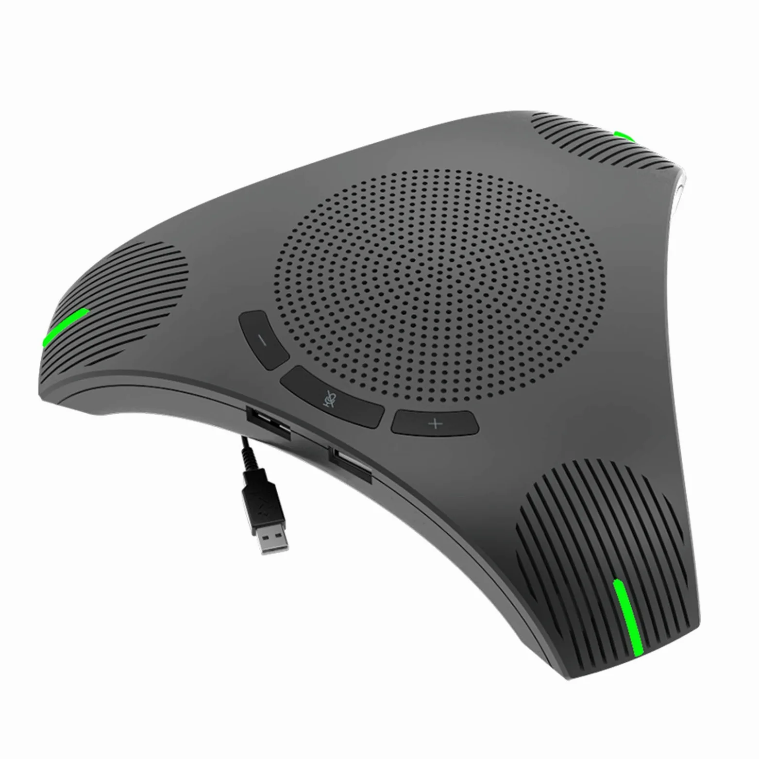 Microfono Vivavoce USB Microfono Omnidirezionale con Ripresa Vocale a 360 Gradi con Presa Vocale a 360 Gradi Controllo Muto del per Conferenze