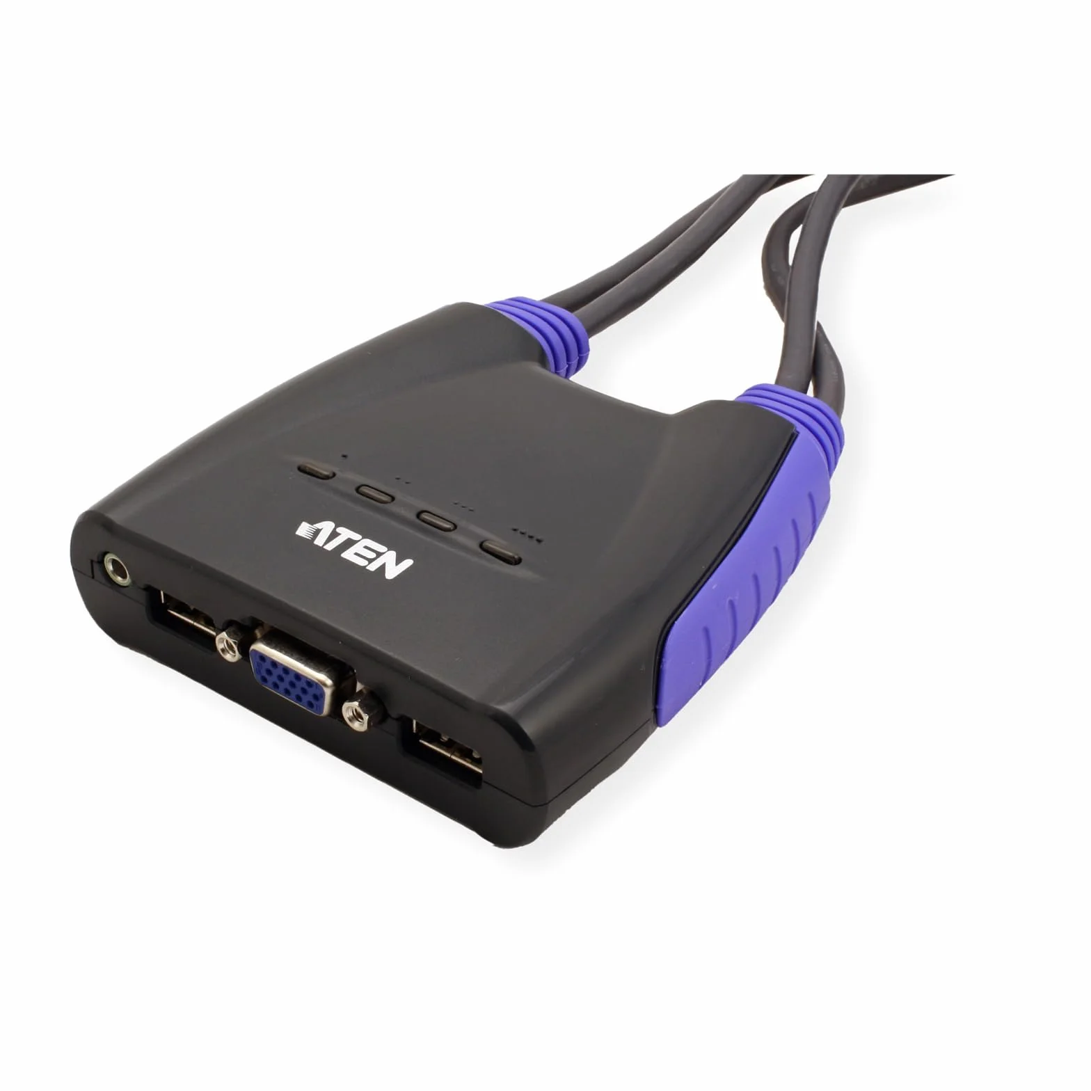 Aten CS64US switch per keyboard-video-mouse (kvm) Nero