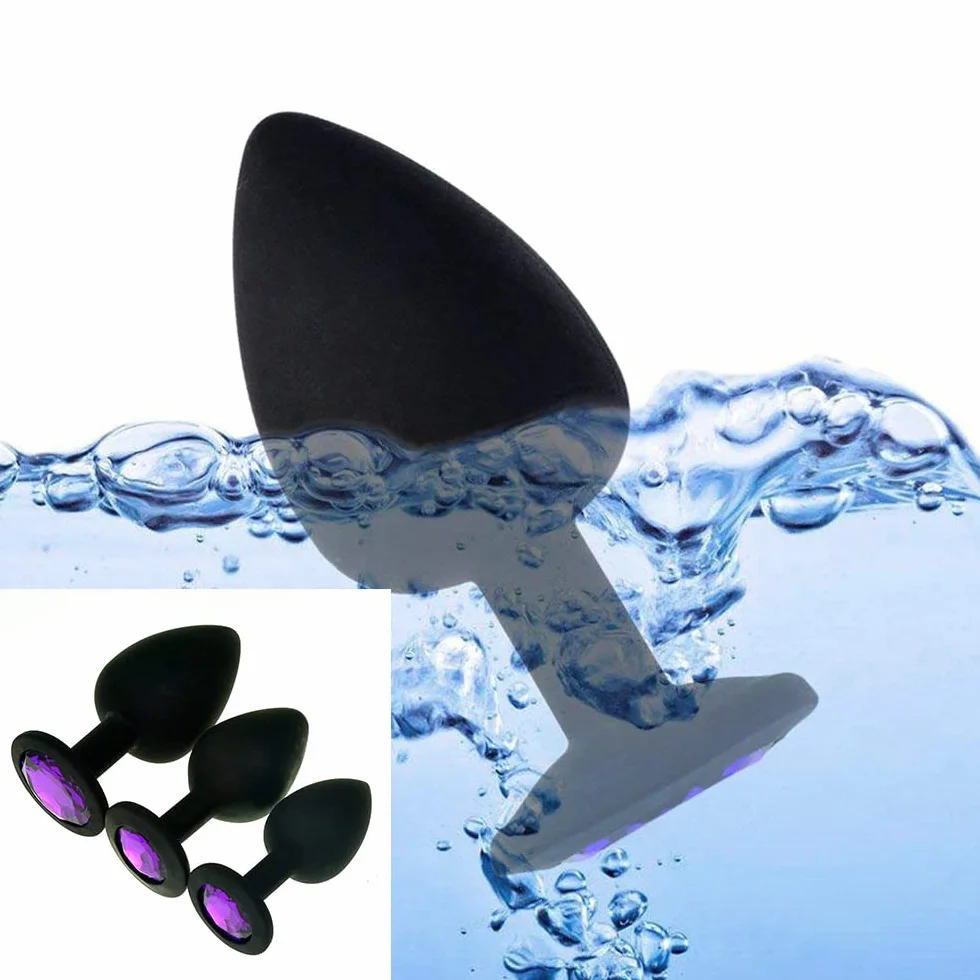 Giocattoli in silicone nero per coppie