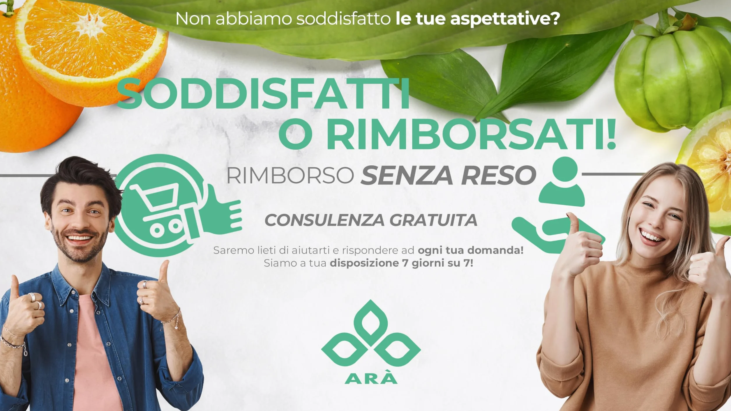 ARÀ Garcinia Cambogia Integratore Alimentare 60 CPR Made in Italy
