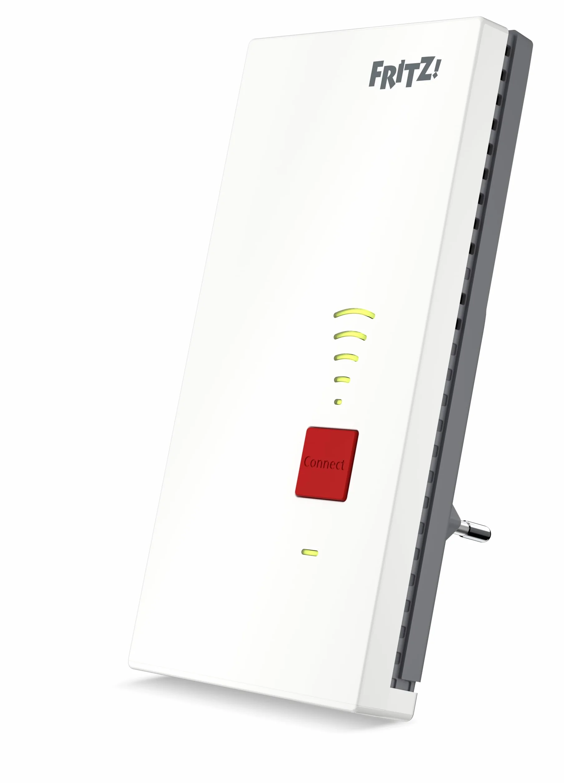 FRITZ!Repeater 2700 (Wi-Fi 7 ultraveloce con velocità fino a 6.500 Mbit/s, portata WLAN ottimizzata, WLAN Mesh, configurazione semplice, massimo standard sicurezza con WPA3/2, versione international)