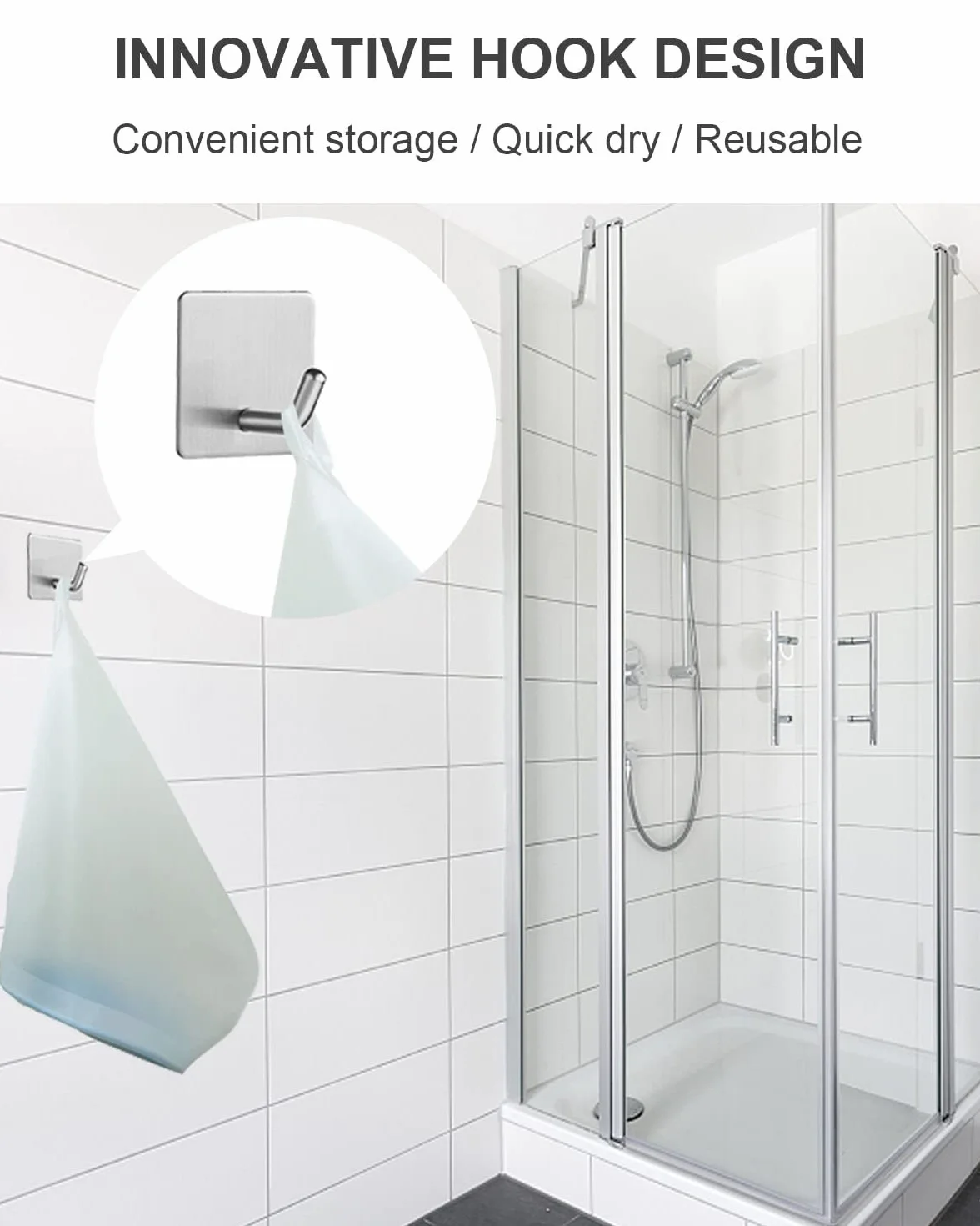 CureSquad Copertura Impermeabile Piede Morbido Confortevole Copri Gesso Doccia Protezione Riutilizzabile