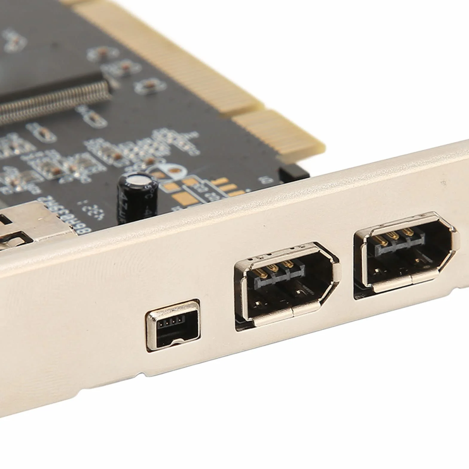 Zunate Scheda Controller Adattatore PCI Express a IEEE Esterno, 7 Porte Scheda Firewire 1394 Adattatore Ethernet PCI Compatibile con Win 98SE, per Me, 2000, XP, Vista, Win 7, Win 8, 32 Bit, 64 Bit