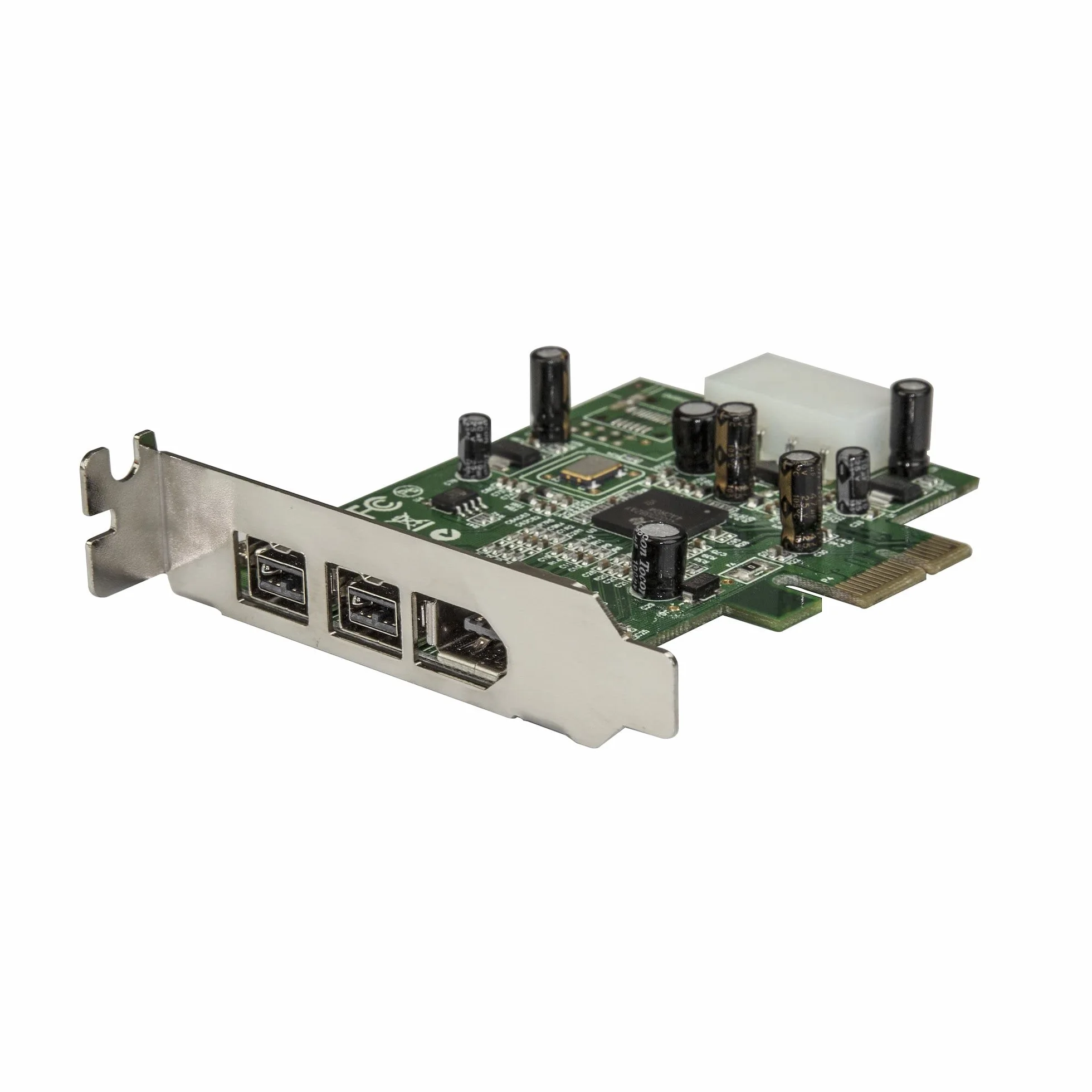 Startech.com Scheda Adatattore PCI Express Firewire 2B 1A 1394 a Basso Profilo, 3 Porte