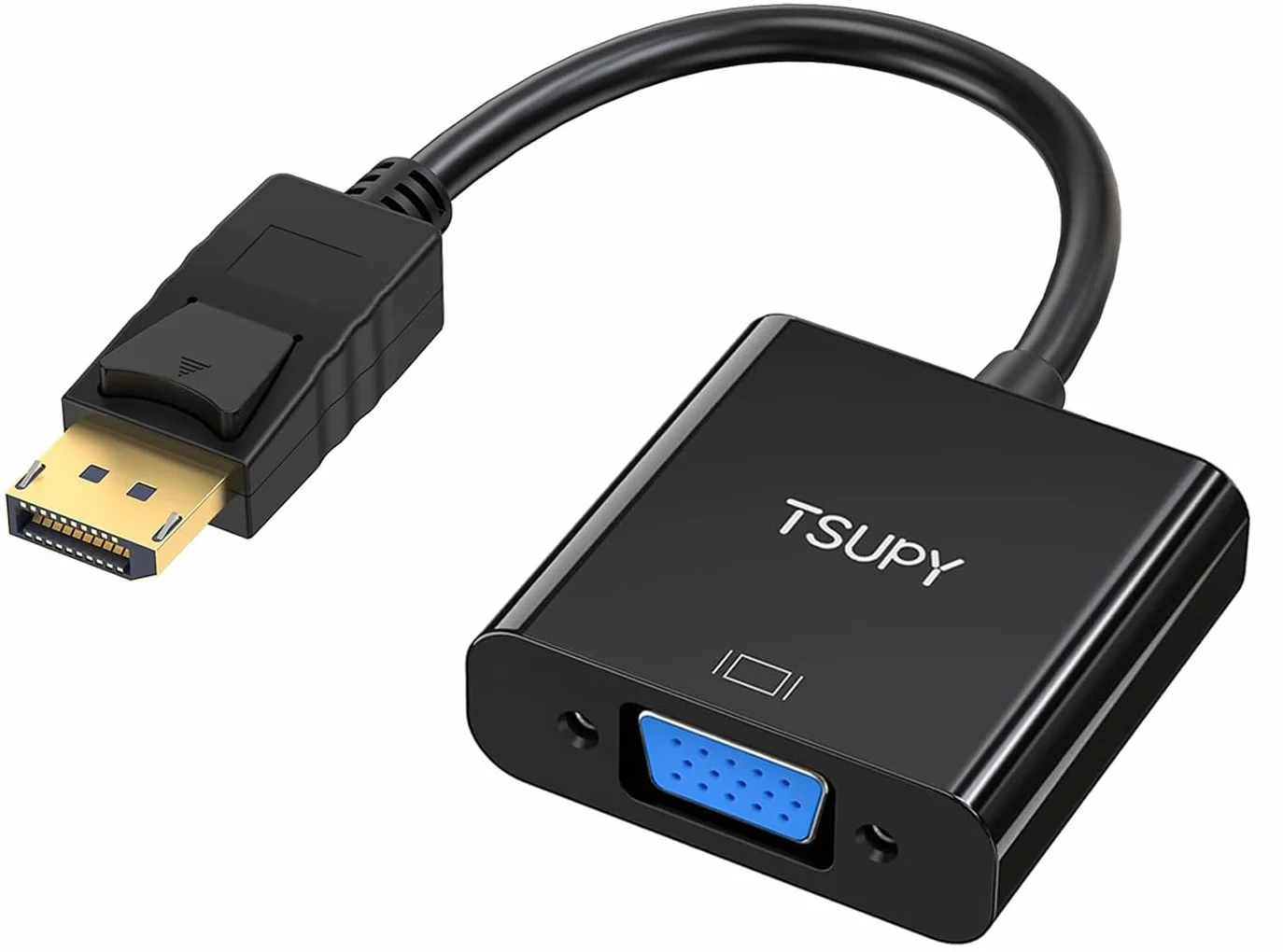 Adattatore Displayport a VGA Maschio Femmina 1080P 60Hz per Desktop Laptop Proiettori Monitor