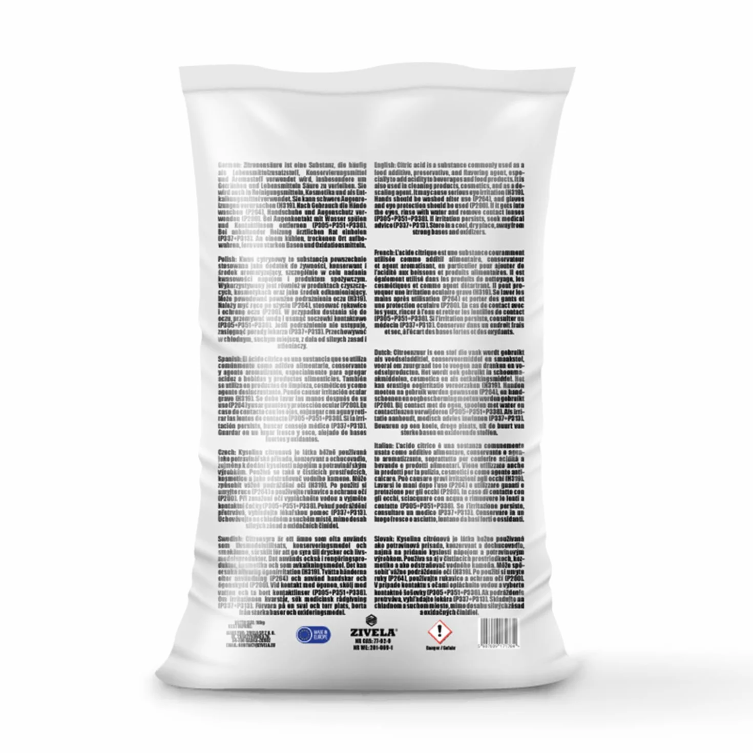Acido Citrico in Polvere 10 kg E330 100% Puro di Qualità Alimentare