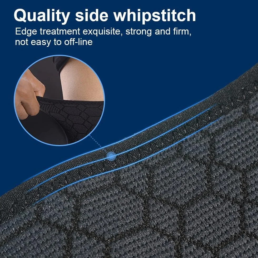Supporto Coscia Elastico Compressione Tutore Muscolare Fascia Protettiva Sportiva Traspirante 1 Pezzo