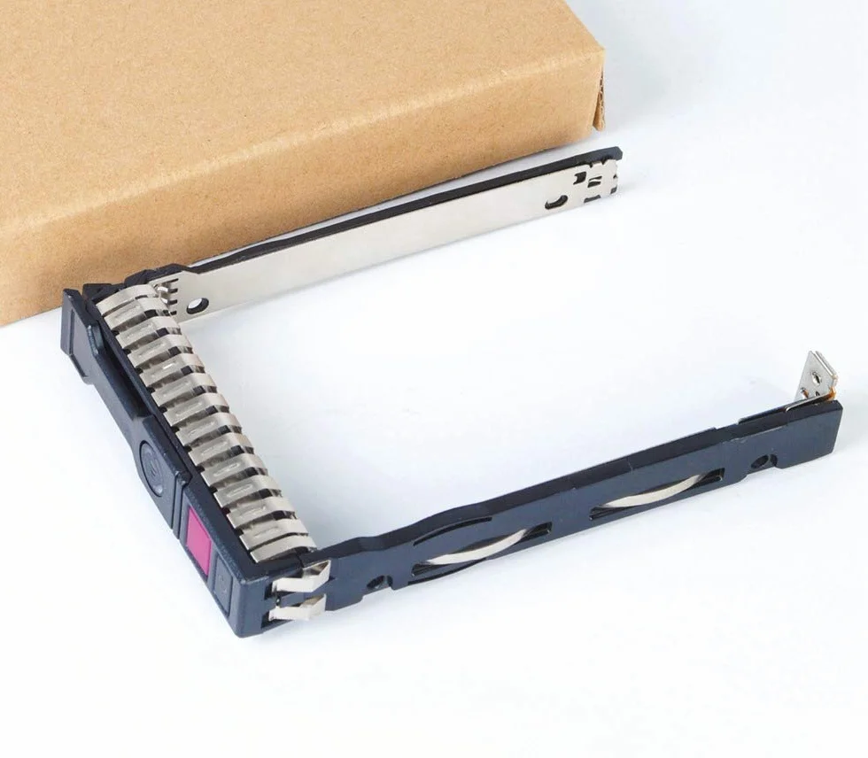 RGBS 2,5" 727695-001 Hot-Plug 2,5" NVMe Hard Drive Tray Caddy per HP G10 Gen10 server con 4 viti di montaggio
