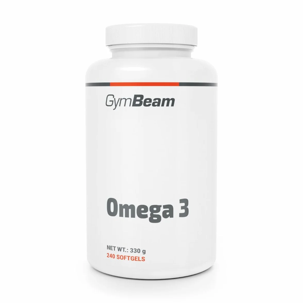 GymBeam Omega 3 Olio di Pesce Capsule, Integratore di Acidi Grassi Insaturi con EPA e DHA, 240 cps