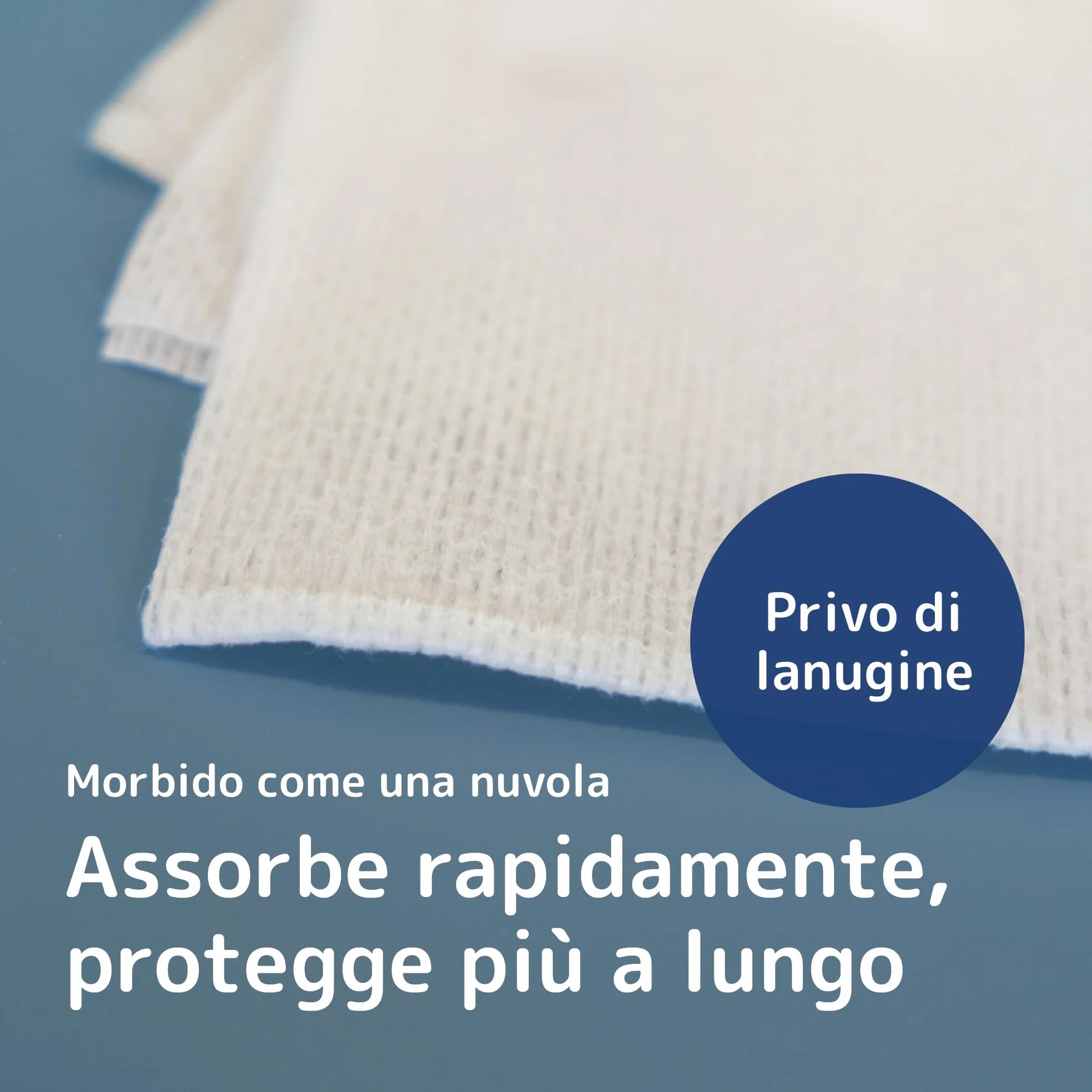ABENA Garze Sterili 10x10 cm Tessuto Non Tessuto Compresse Garza Sterile per Medicazione 125 Pezzi