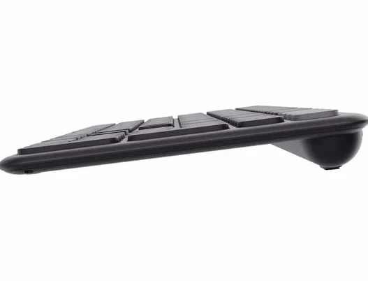 Trust Vaiya Tastiera senza fili Bluetooth 2,4 GHz AZERTY francese ricaricabile multidispositivo Windows iOS iPadOS macOS Android