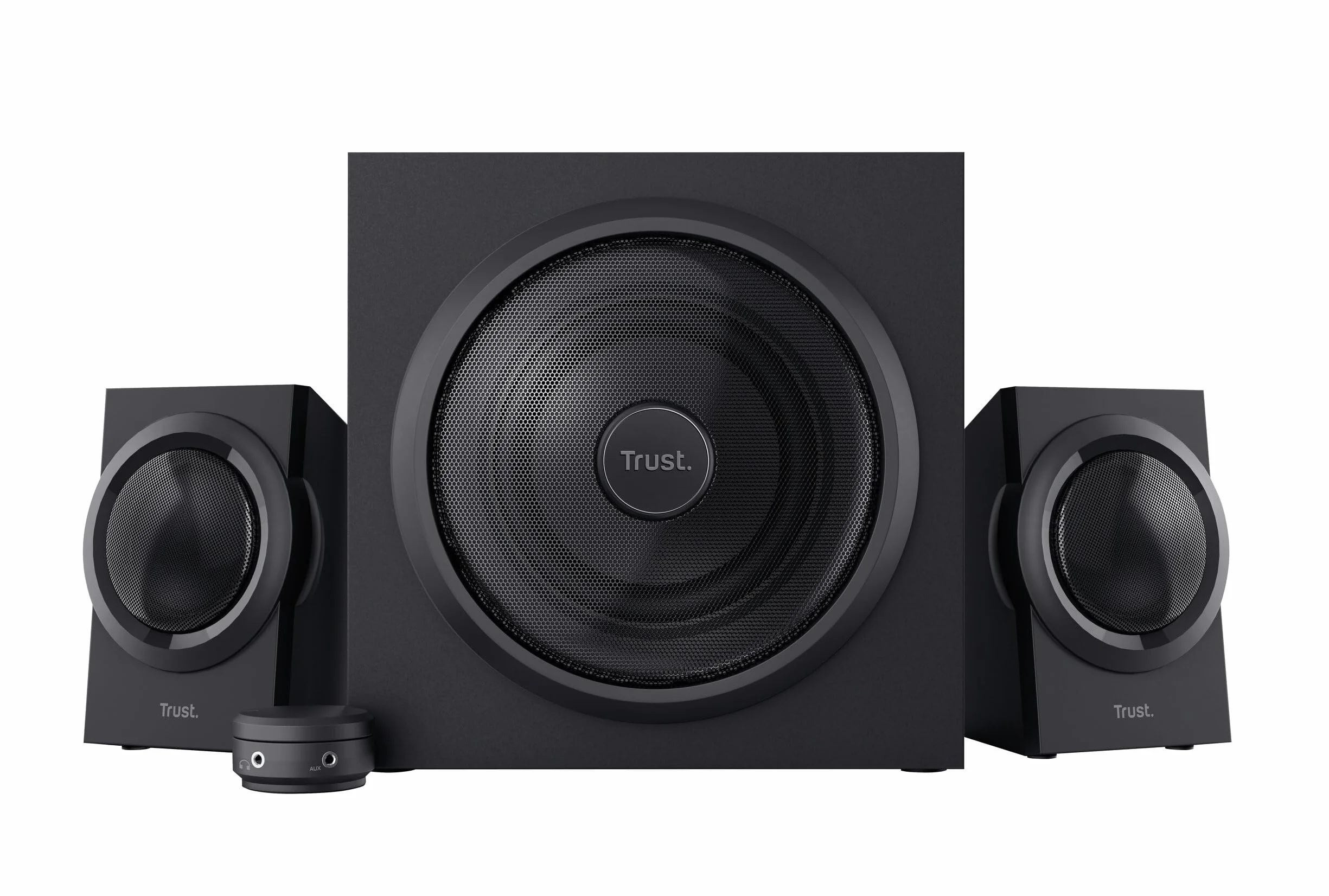 Trust Yuri Set 2.1 Subwoofer Casse PC 120 W Legno Driver 5.25 Pollice