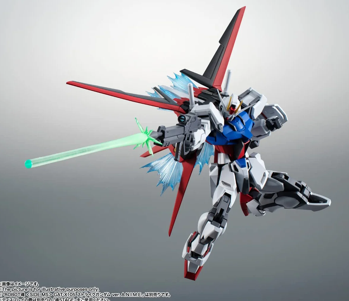 Bandai Spirits Tamashi Nations Mobile Suit Gundam Seed AQM/E-X01 Aile Striker Option Parts Set The Robot Spirits