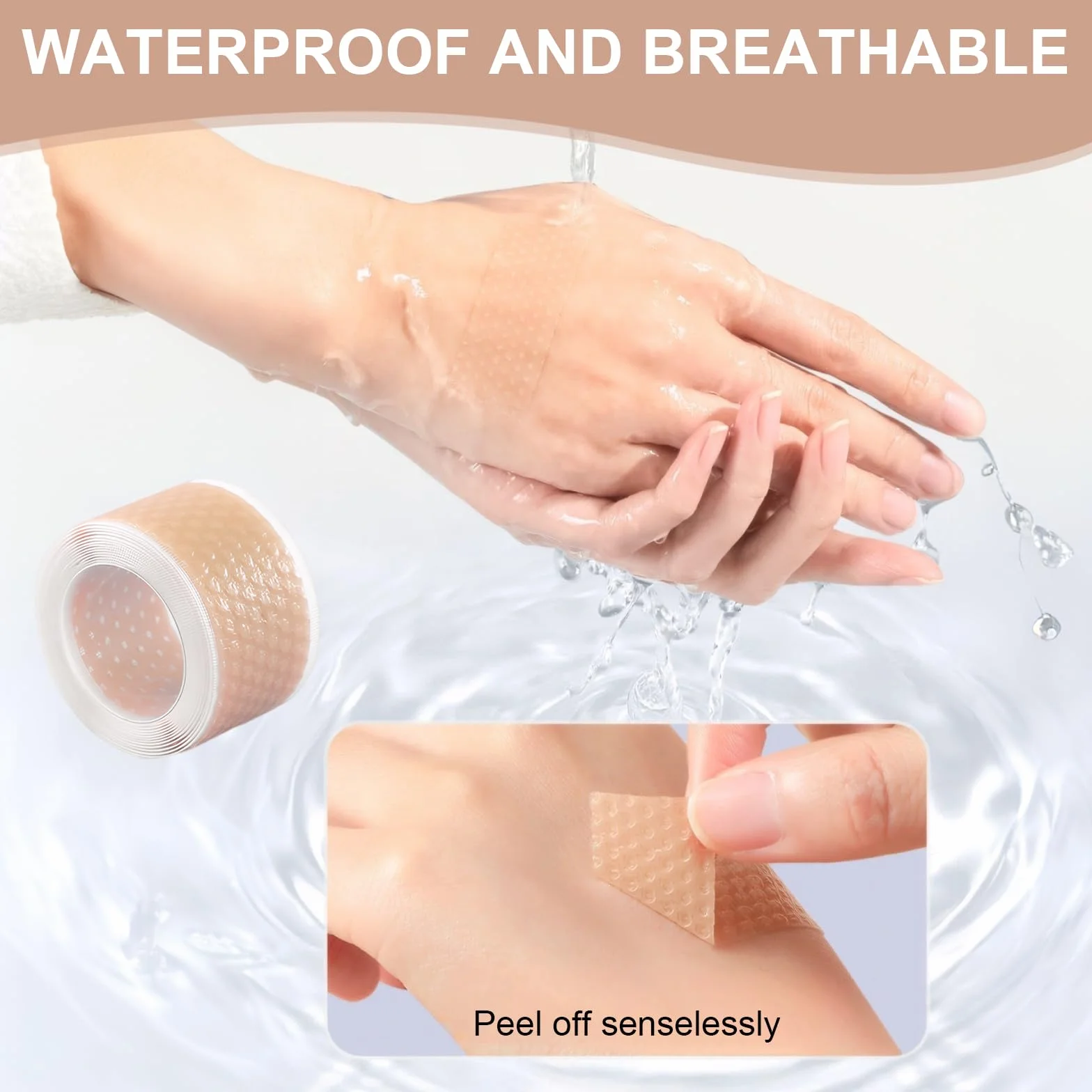 Cerotti Vesciche Fogli di Silicone Bende Adesive Gel Idrocolloidi Resistenti All'Usura per Talloni Piedi Dita