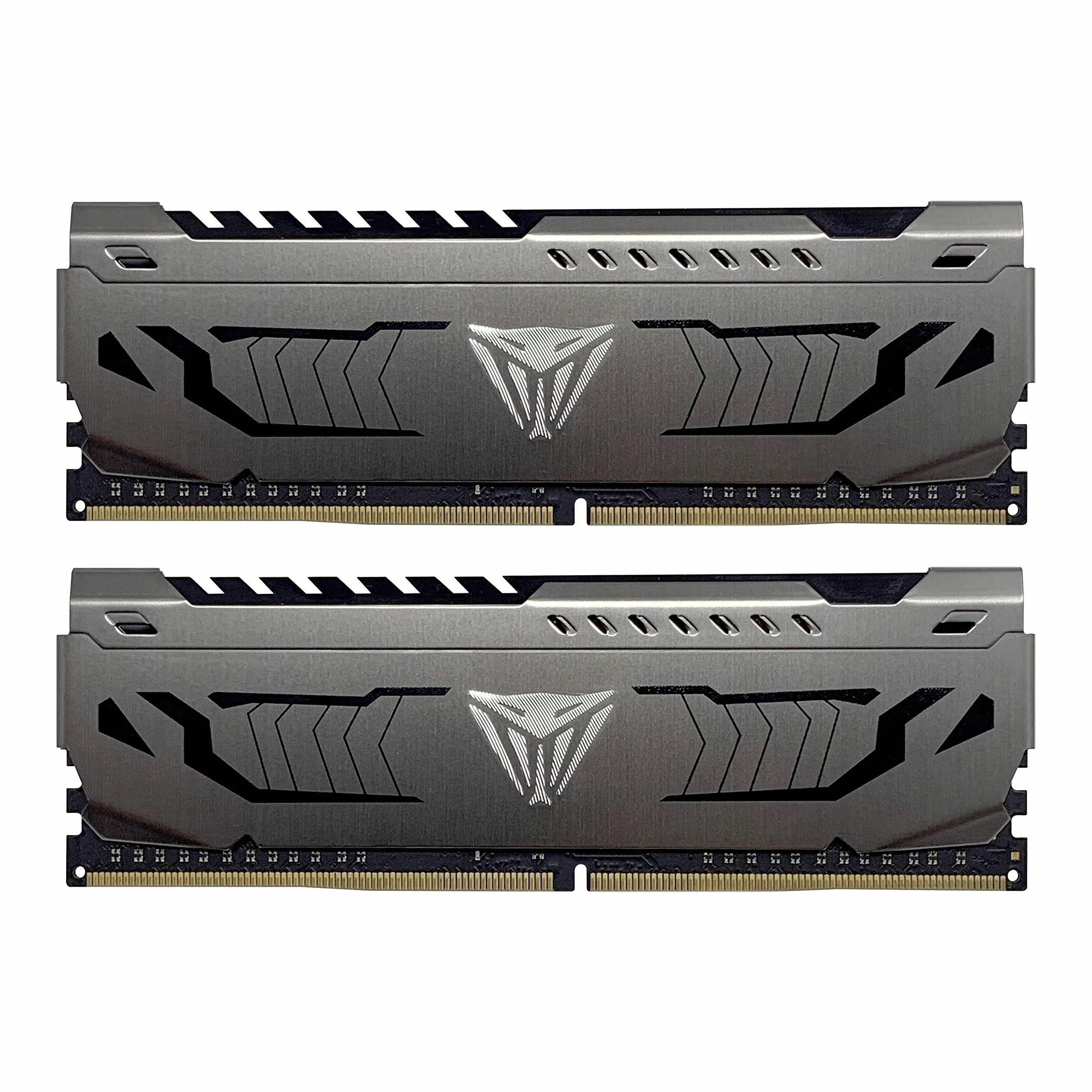 Patriot Viper Steel RAM DDR4 3600 Mhz 16GB (2x8GB) C18 Kit di Memoria Gaming XMP 2.0 Grigio
