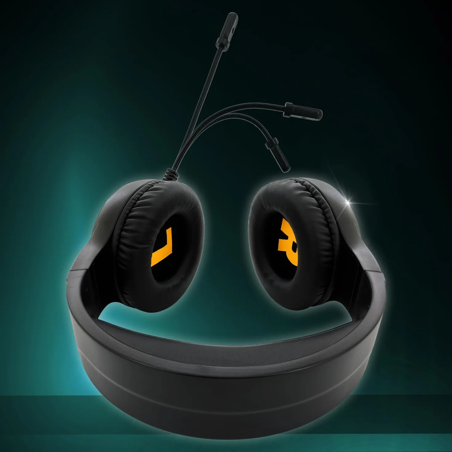 EMPIRE GAMING – Icarus S16 Cuffie Gaming RGB – per PS5, PS4, Xbox One/Series, PC, Mac, Smartphone, Tablet – Telecomando – Audio Stereo ad Alta Definizione – Microfono Flessibile
