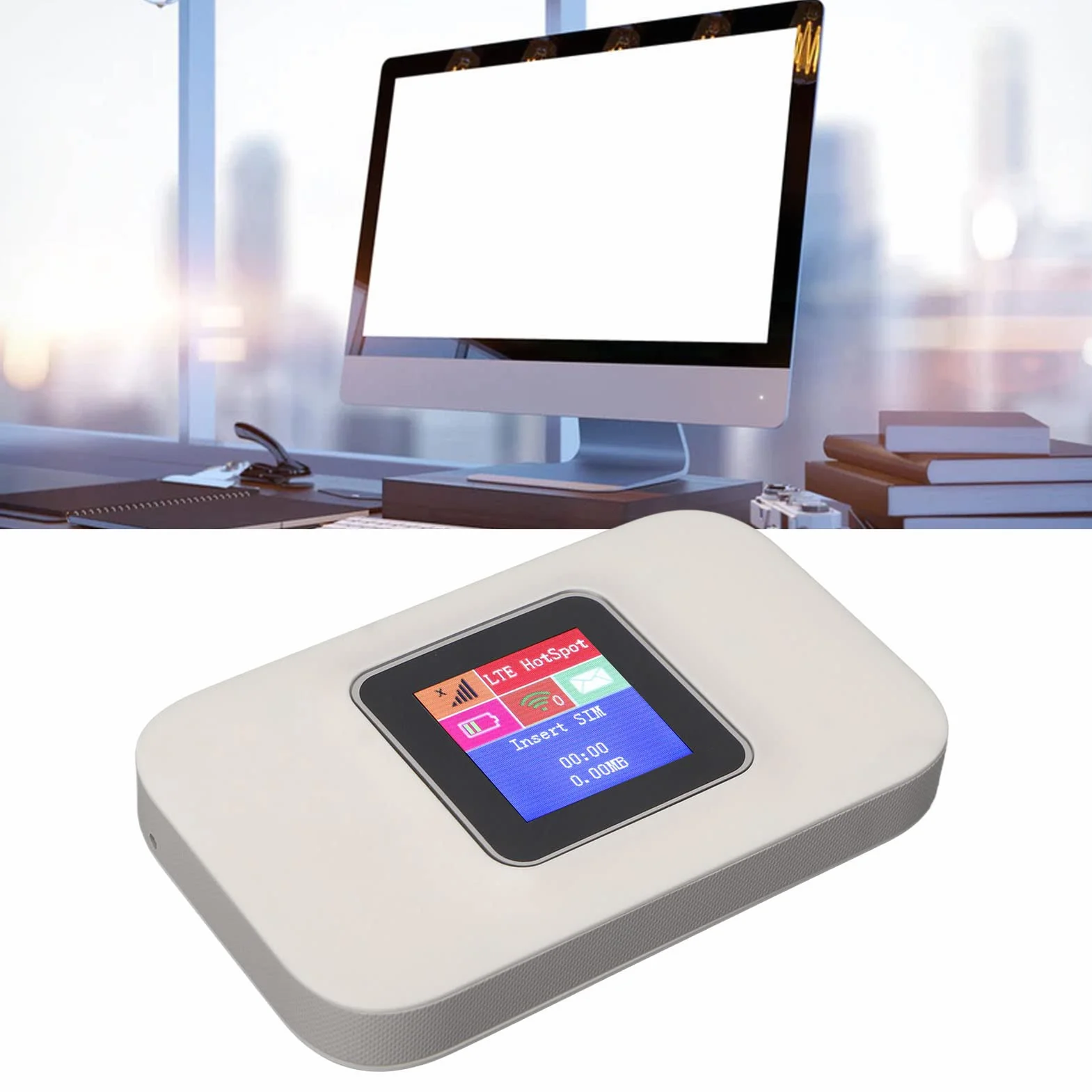 KIMISS Hotspot 5G WiFi Portatile 300Mbps ABS Pocket 4G SIM Slot USB per Europa