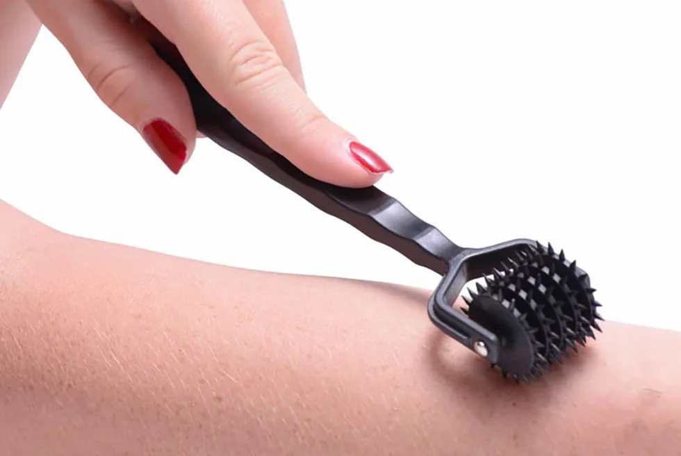 Ruota Stimolante BDSM con Punte Nervenrad per Massaggi SM