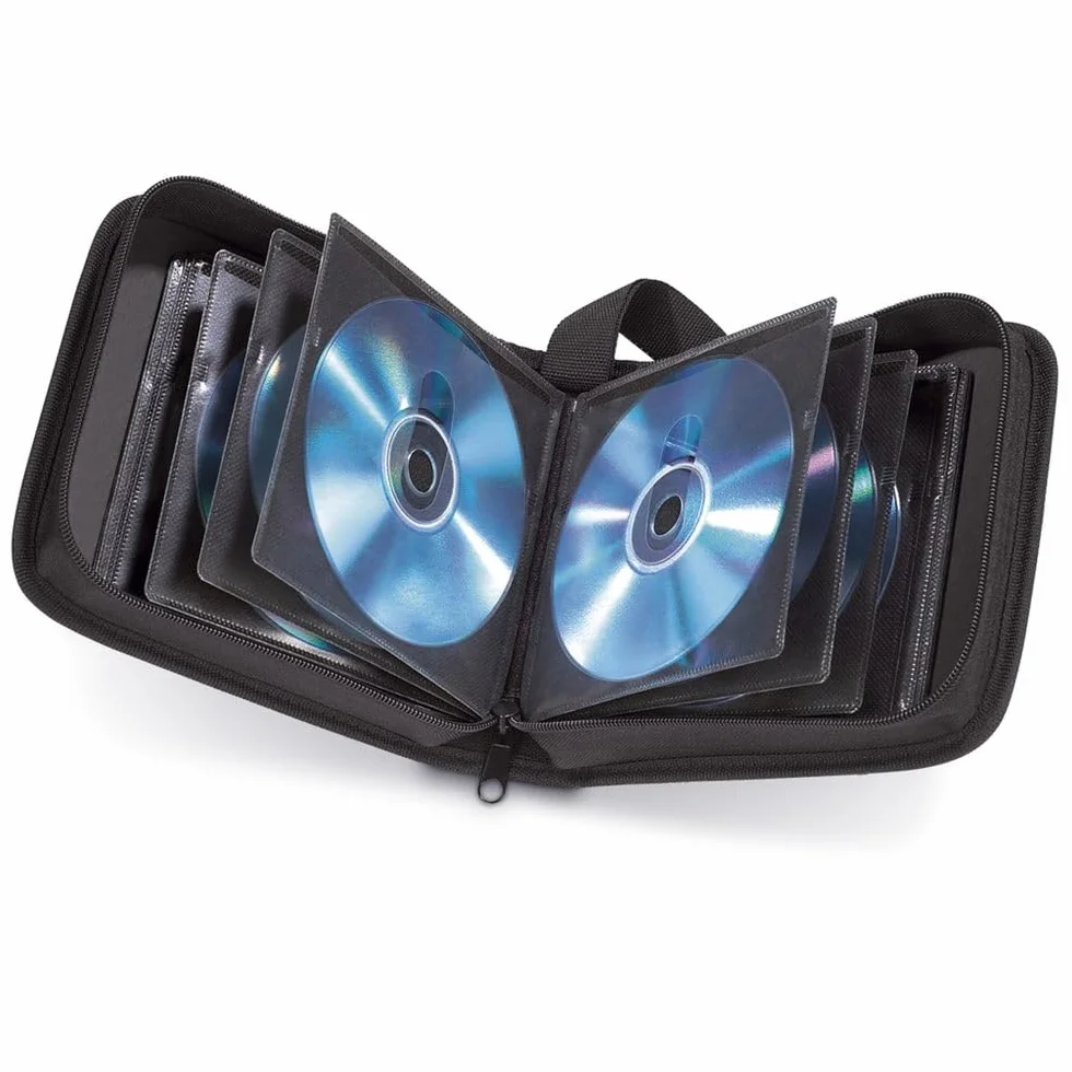 Hama custodia CD per 32 CD / DVD / Blu-ray, nero