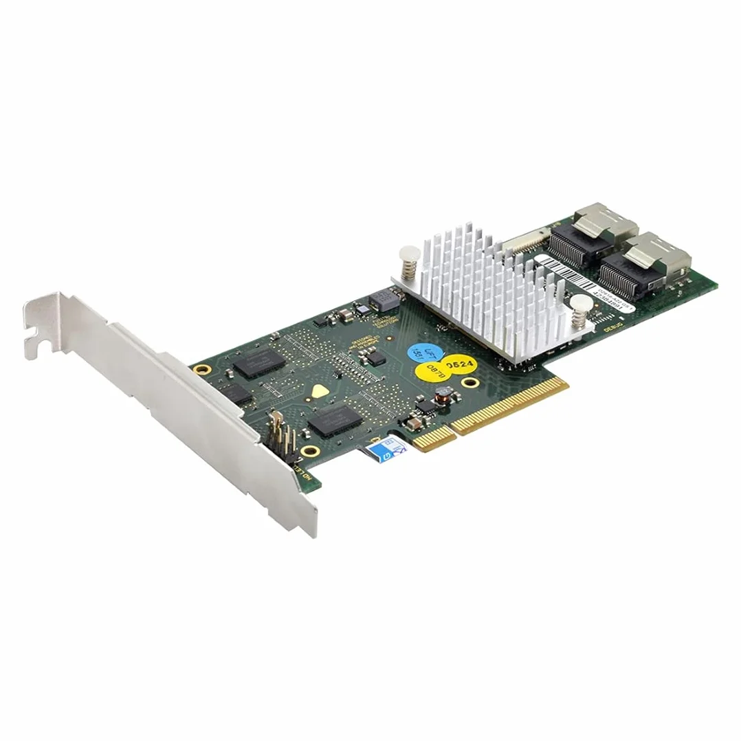 ChenYang CY Scheda Controller PCI-E 2.0 X8 con Staffa PCI-E a D2616-A12 LSI 9261-8i SATA/SAS Raid 6Gbs 512MB Cache SFF-8087 6Gb RAID0.1.5.6