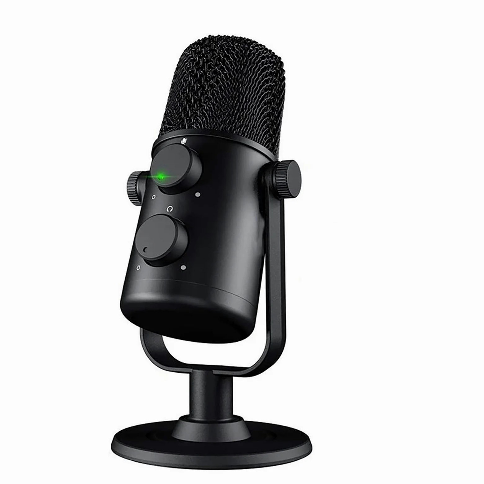 Microfono Di Registrazione, Microfono Per Alesatura Cardioide a Condensatore USB, Corpo Interamente In Metallo, Adatto Per YouTube, Skype, Giochi, Insegnamento Online, Podcast, Studio
