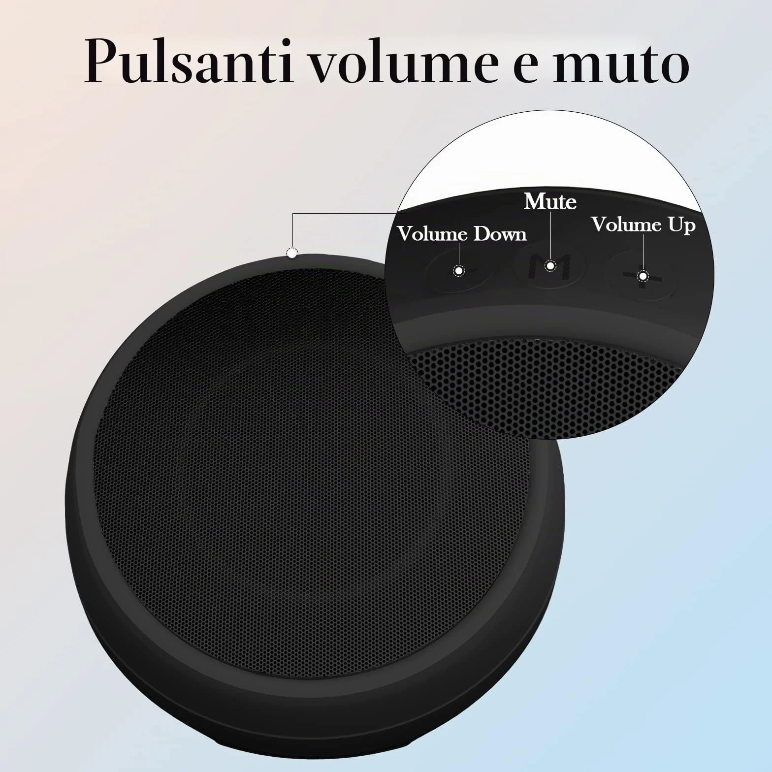 ZETIY Mini Altoparlante per PC, Casse Computer con Alimentazione USB, Stereo Speakers Portatili - Compact 1.0 - Nero