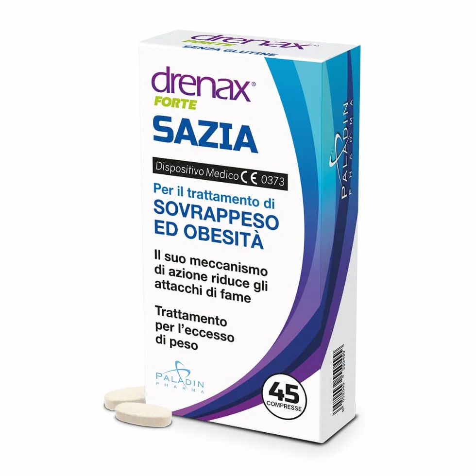 Drenax Forte Sazia Dispositivo Medico 45 Capsule Uso Orale Senza Glutine