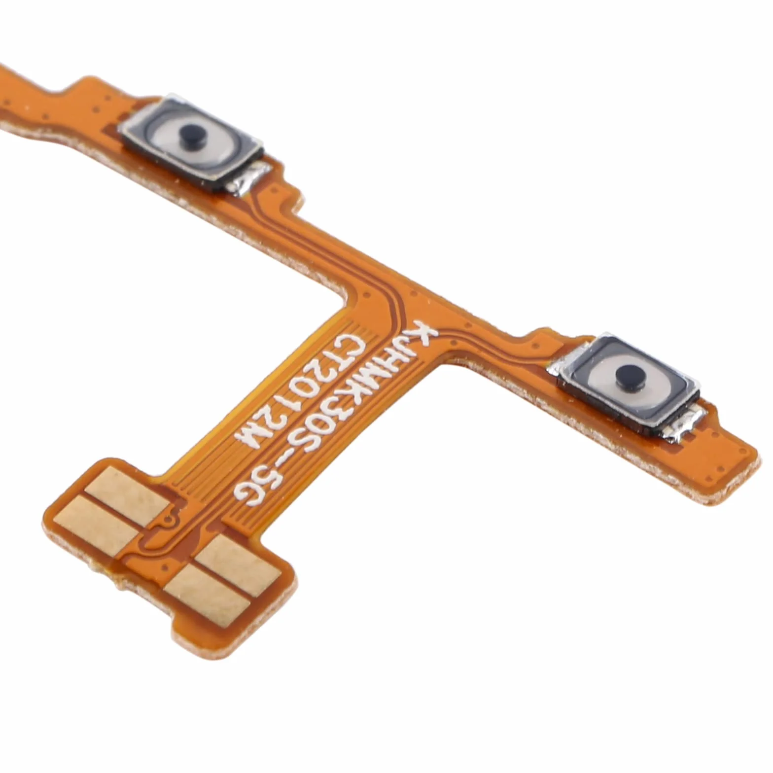 Generico RicambioCompatibile con XIOMI MI 10T 5G / MI 10T PRO 5G flat flex circuito interno switch key pulsante accensione tasto power controllo volume on off spare part