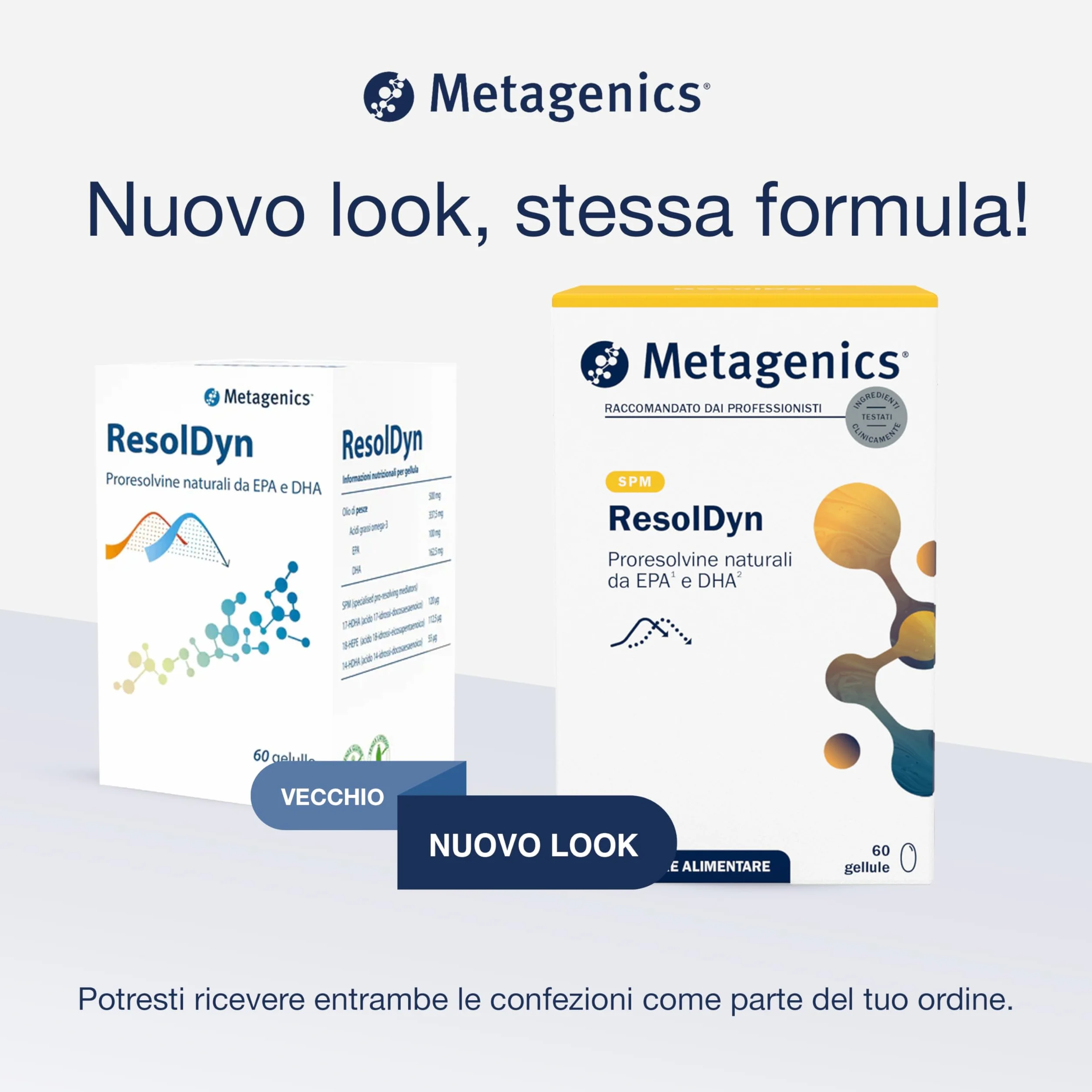 Metagenics ResolDyn 60 Gellule Proresolvine EPA DHA