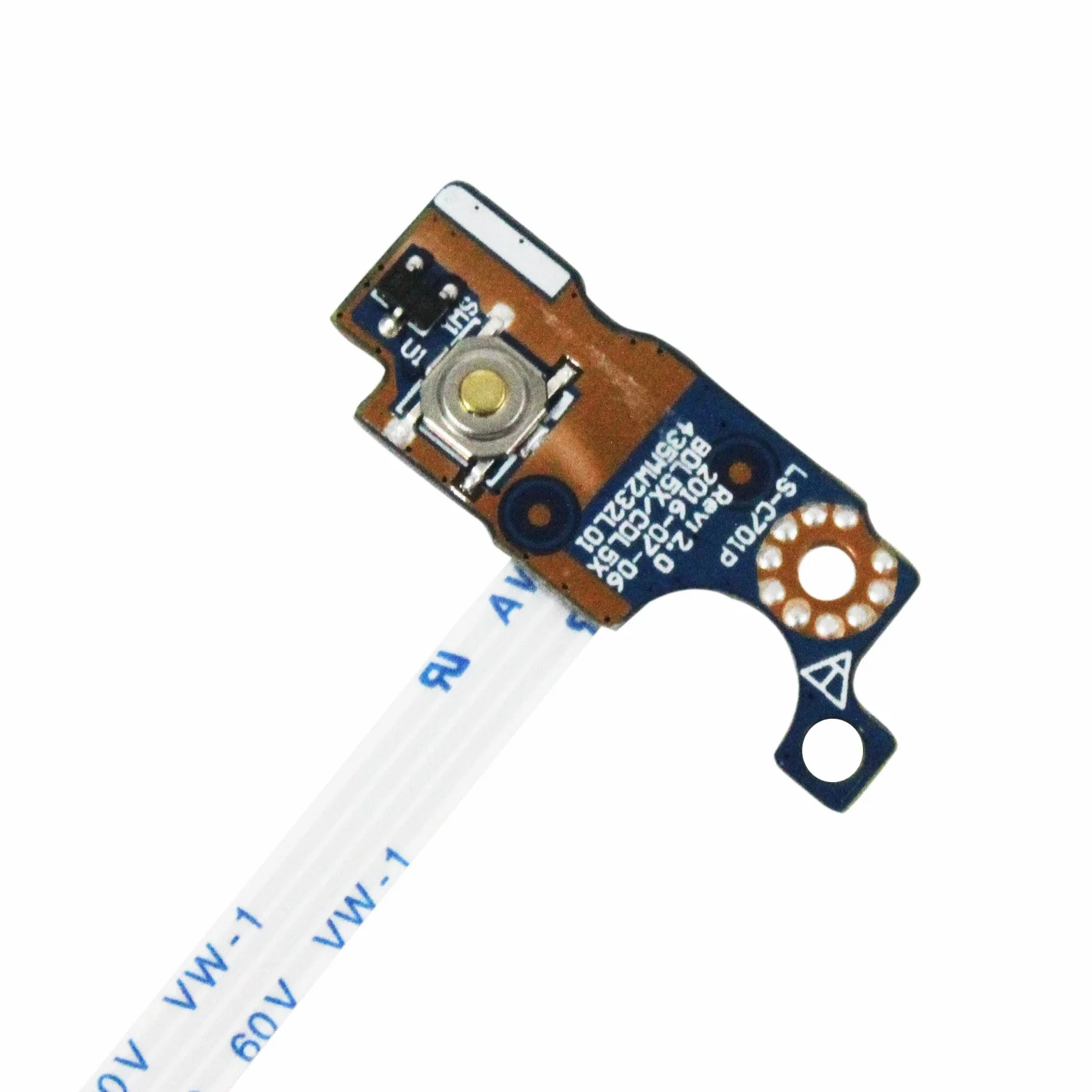 Gintai Scheda con Tasto accensione Pulsante per HP 15-A 15-AC 15-AF 15-BA 15Z-BA 15-AY 250 G4 250 G5 255 G4 255 G5 256 G4 LS-C701P NBX00020I00 435MW232L01 855012-001 813955-001