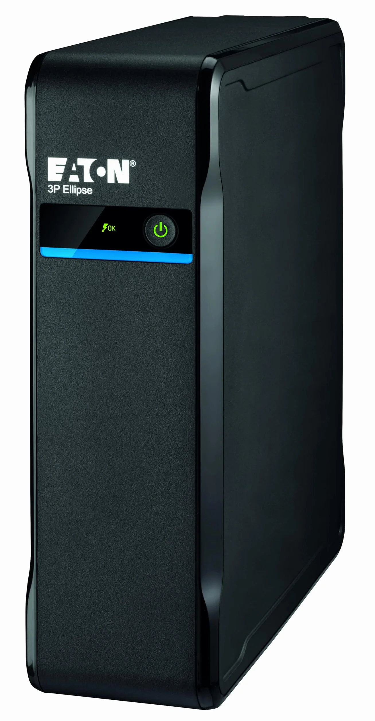 Eaton UPS 3P Ellipse (3P700F) - UPS off-line - Gruppo di continuità - 700 VA/420 W - 4 prese FR (3 batterie + sovratensione e 1 sola sovratensione) - Silenzioso - Nero