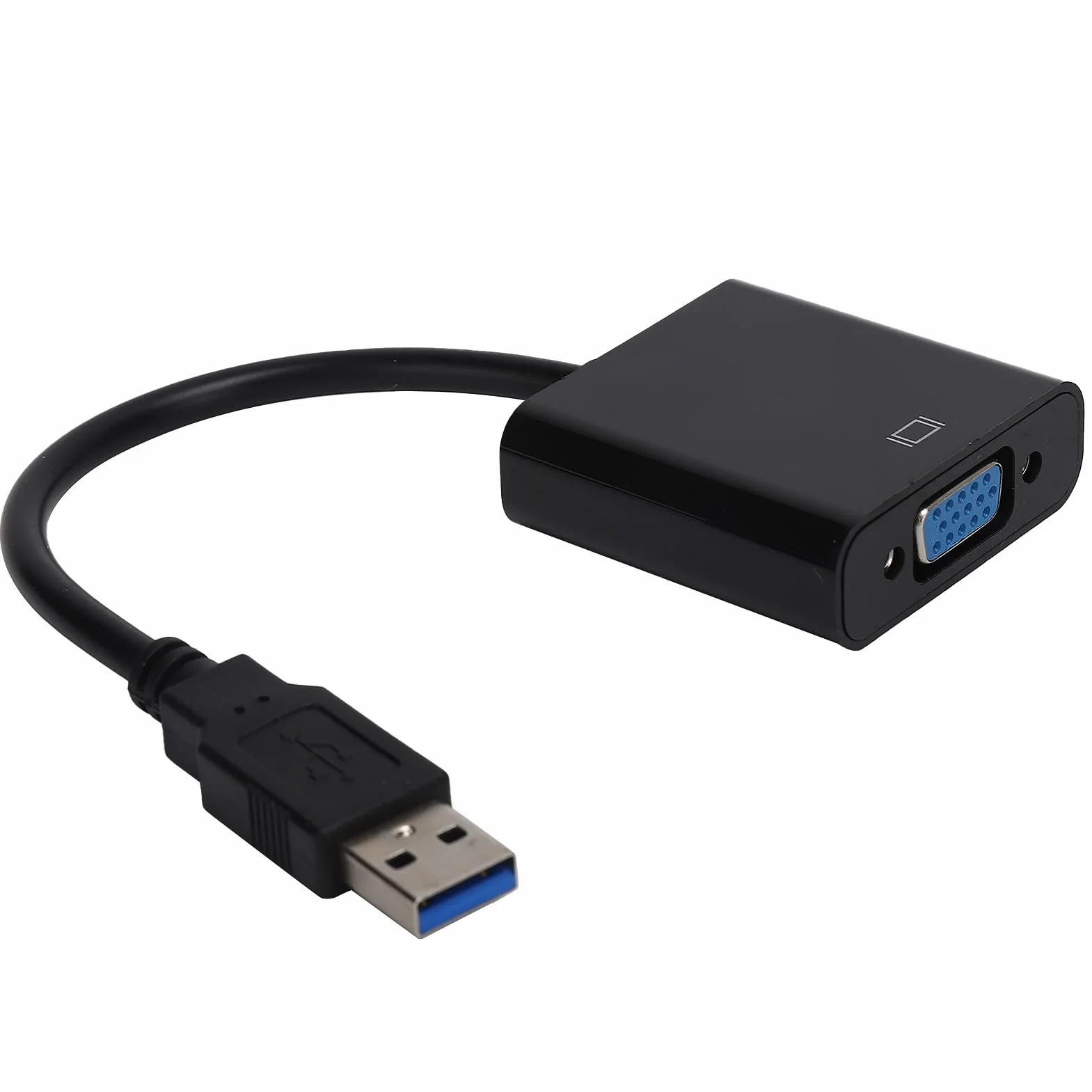 Adattatore da USB a VGA USB 3.0 Maschio a VGA 15 Pin Femmina