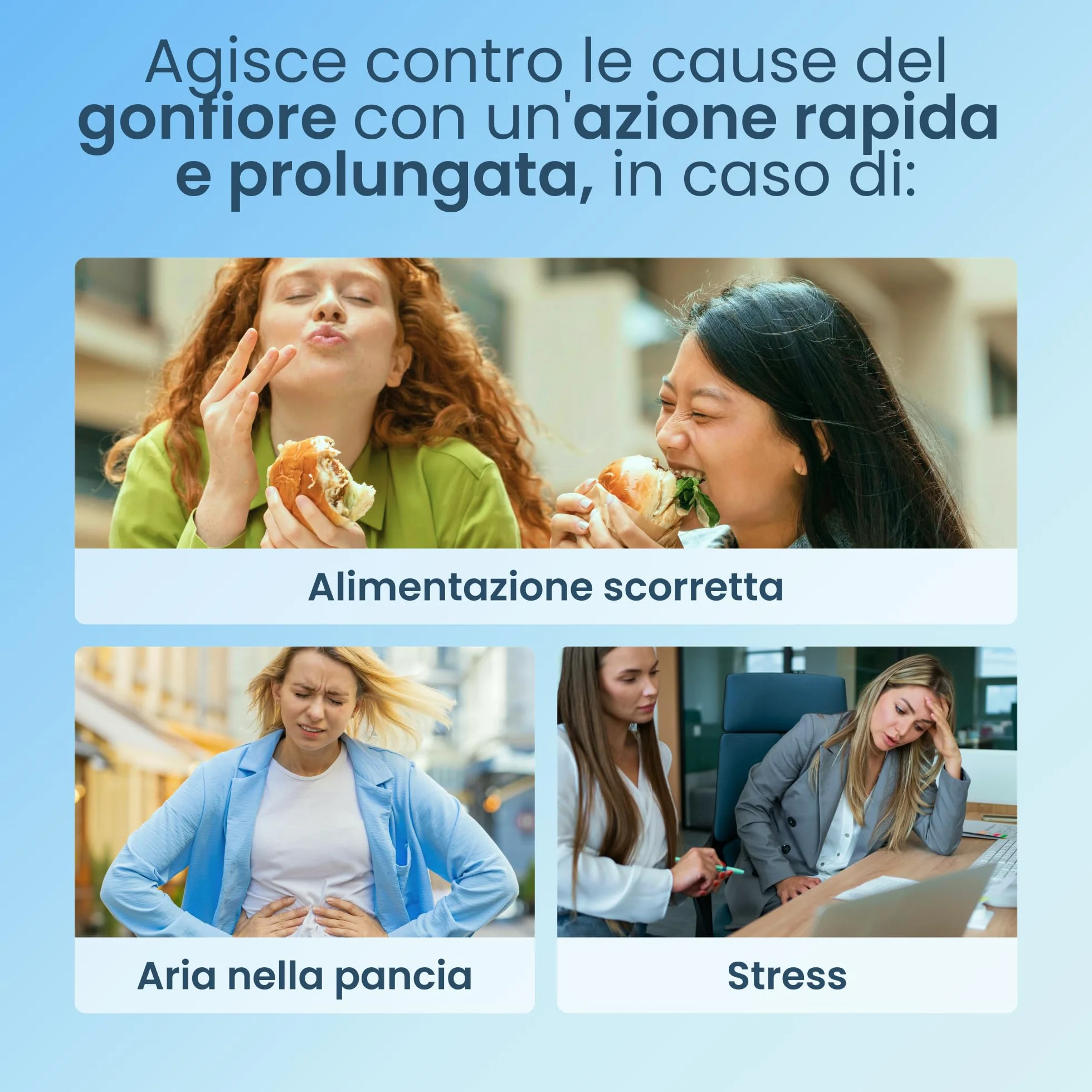 Enterogermina Gonfiore Fermenti Lattici Probiotici Prebiotici Adulti 10 Bustine Gusto Pesca