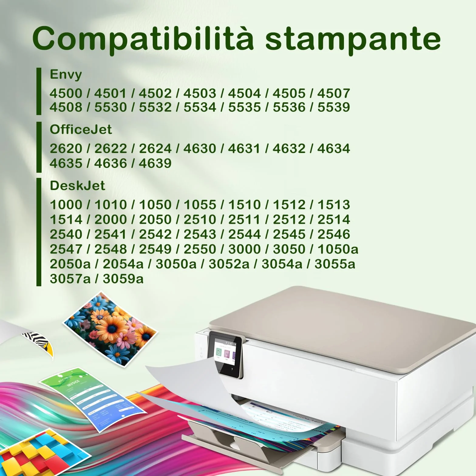 Cartucce d'inchiostro HP 301 XL Nero e Colore per Officejet 4630 4632 Envy 5530 4500 DeskJet (2 Pack)