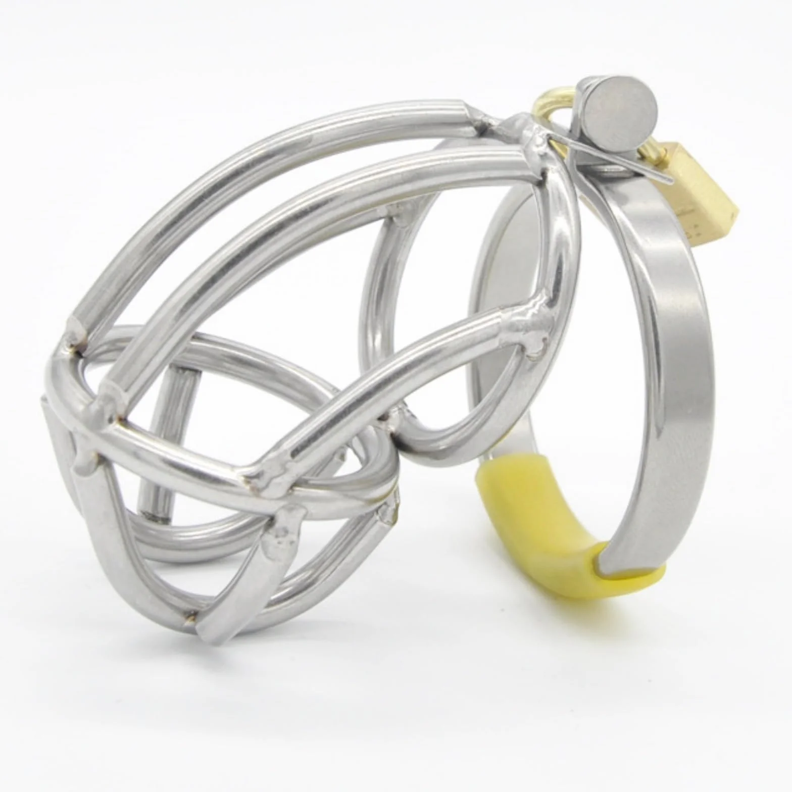 Hdynasty Uomini Metallo Acciaio Inox Scavato Traspirante Bondage Accessori Sportivi 38mm 43mm 48mm 52mm