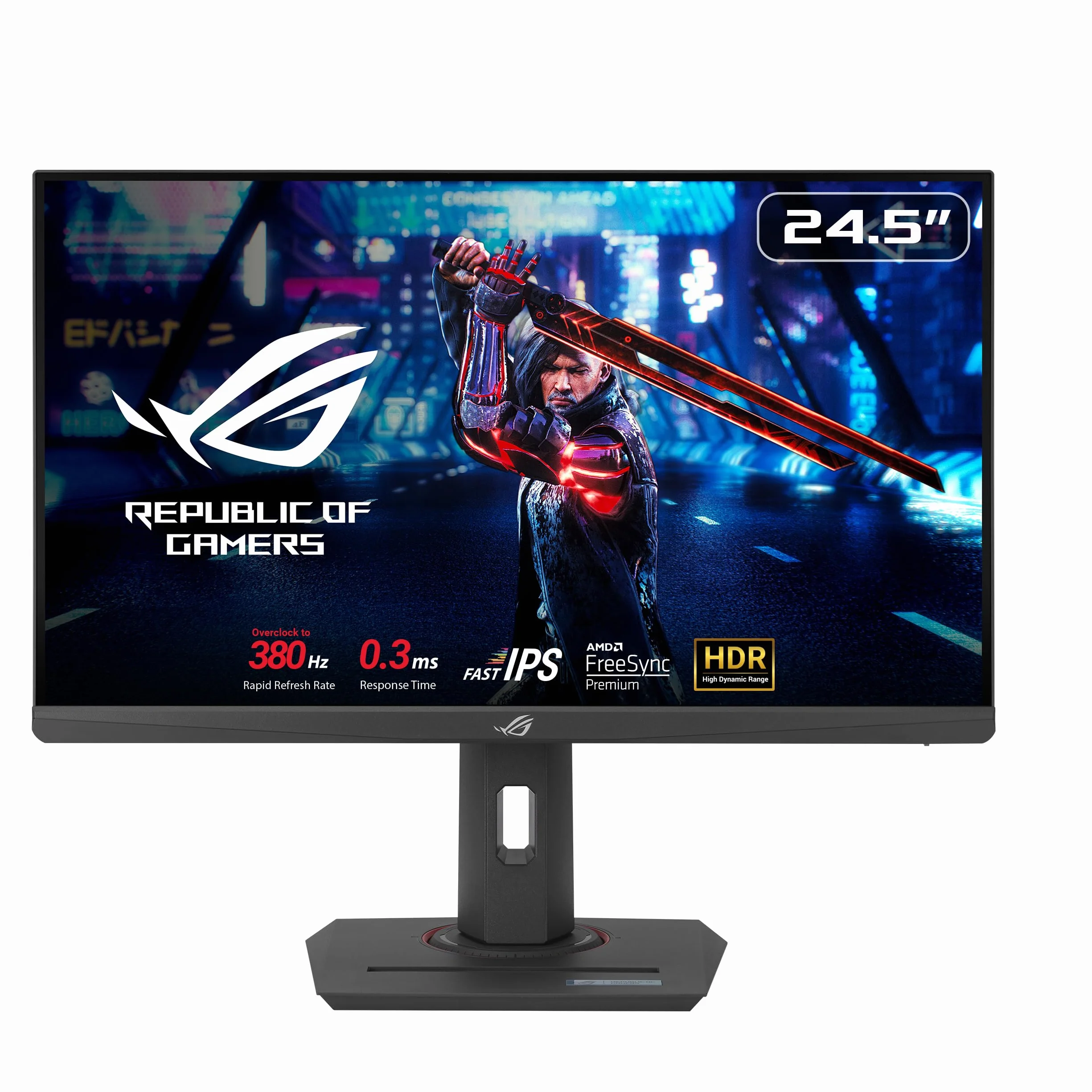 ASUS ROG Strix XG259QNS 25" Gaming Monitor FHD 380 Hz Fast IPS 1 ms HDR Nero